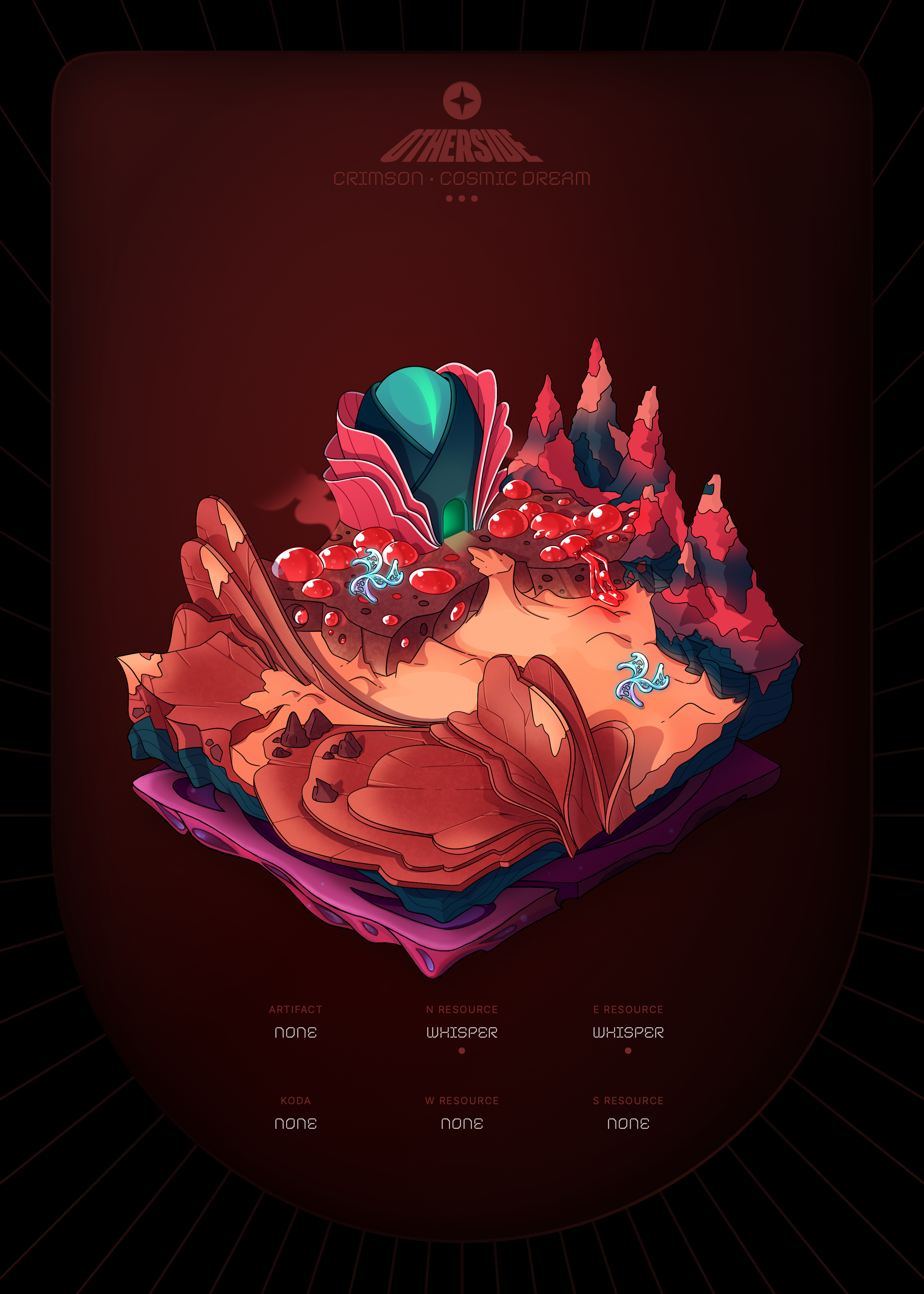 Otherdeed #98268 — Crimson