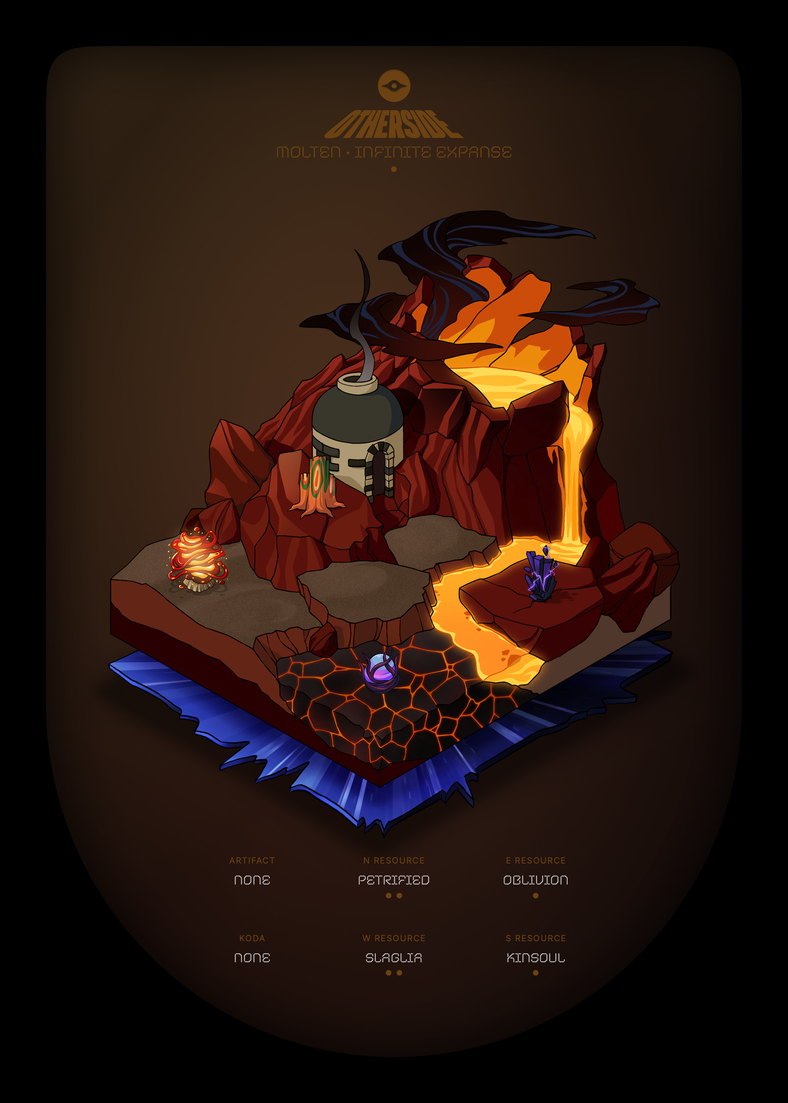 Otherdeed #41705 — Molten
