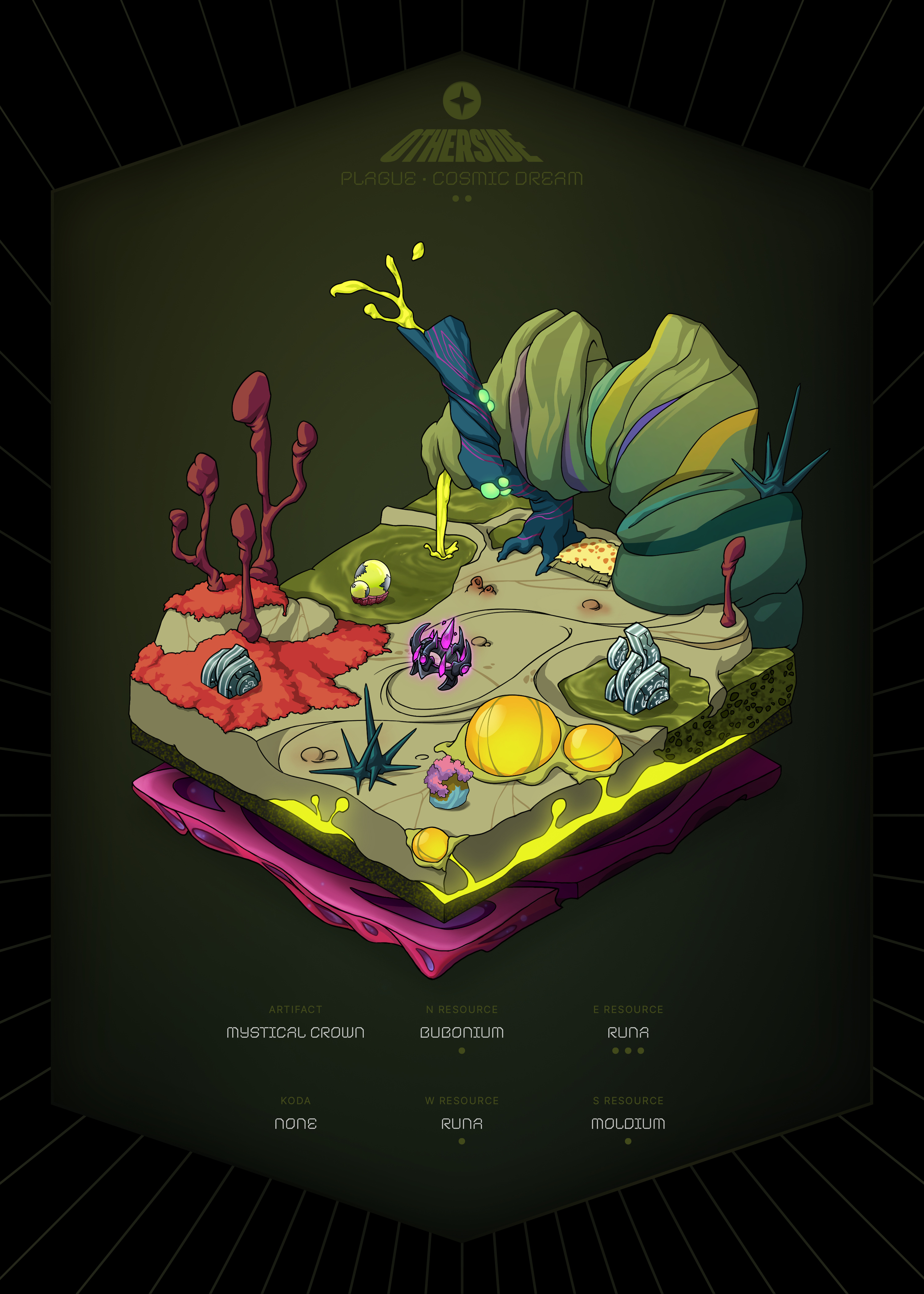 Otherdeed #33016 — Plague