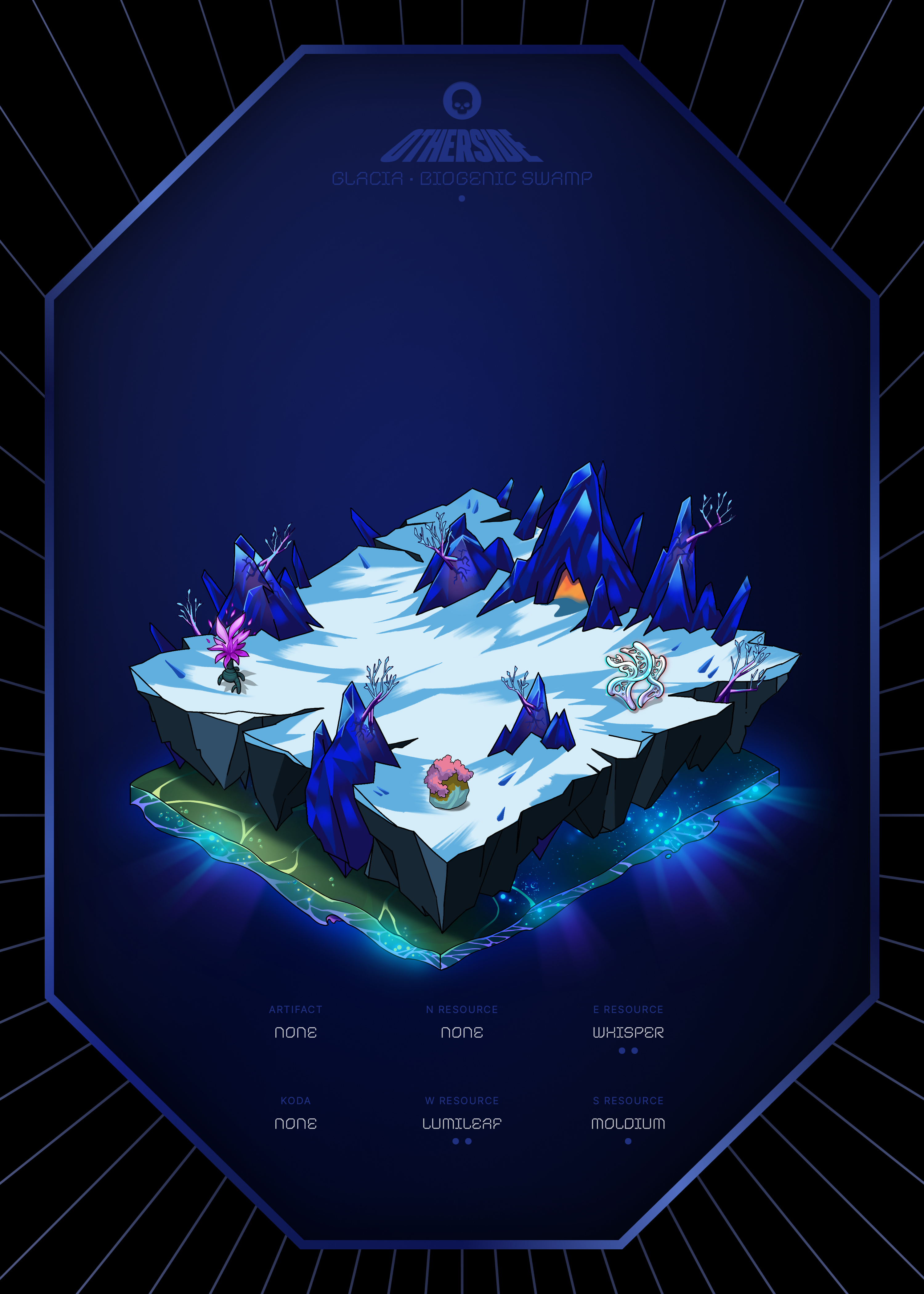 Otherdeed #1202 — Glacia