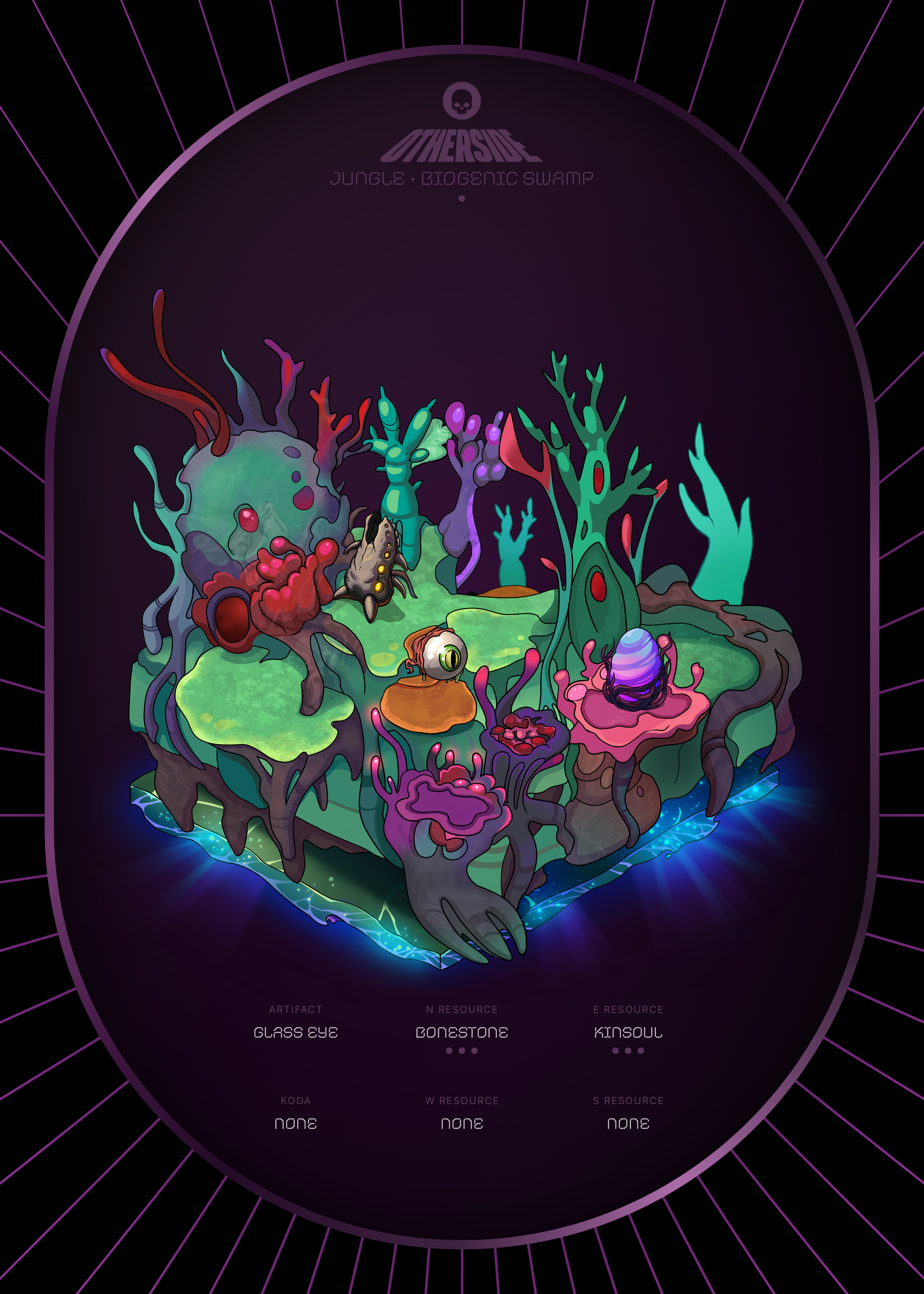 Otherdeed #7628 — Jungle