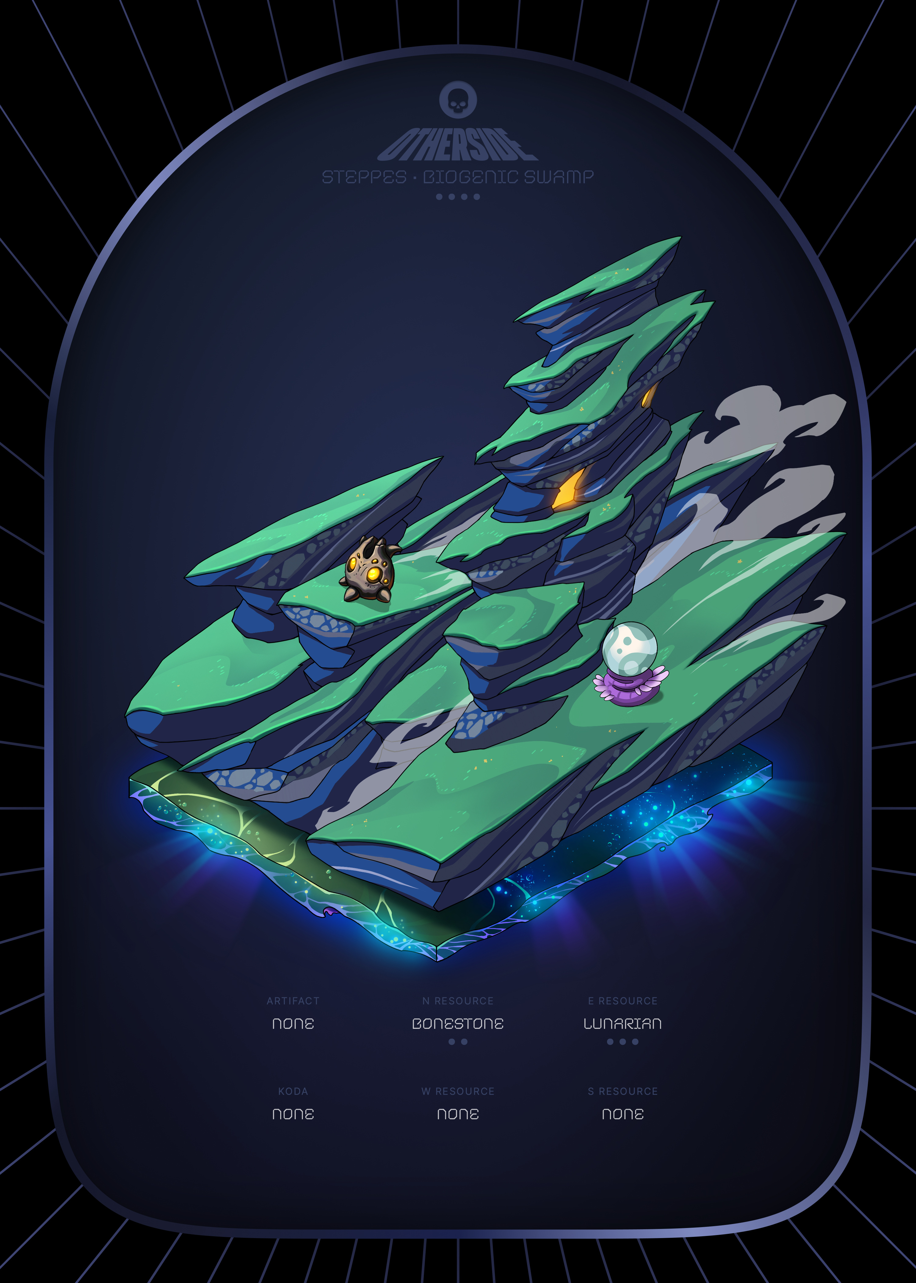 Otherdeed #6008 — Steppes