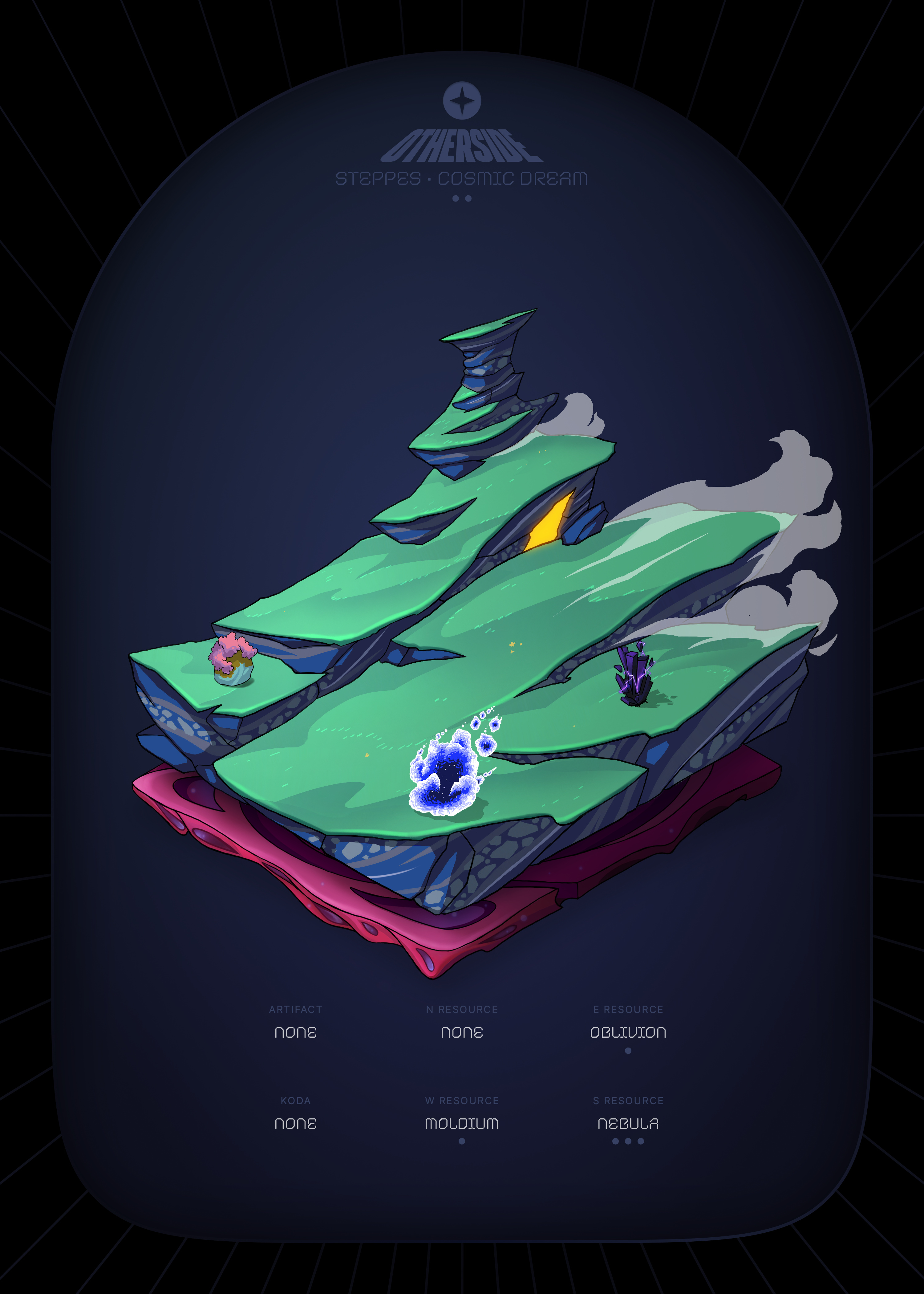 Otherdeed #34113 — Steppes