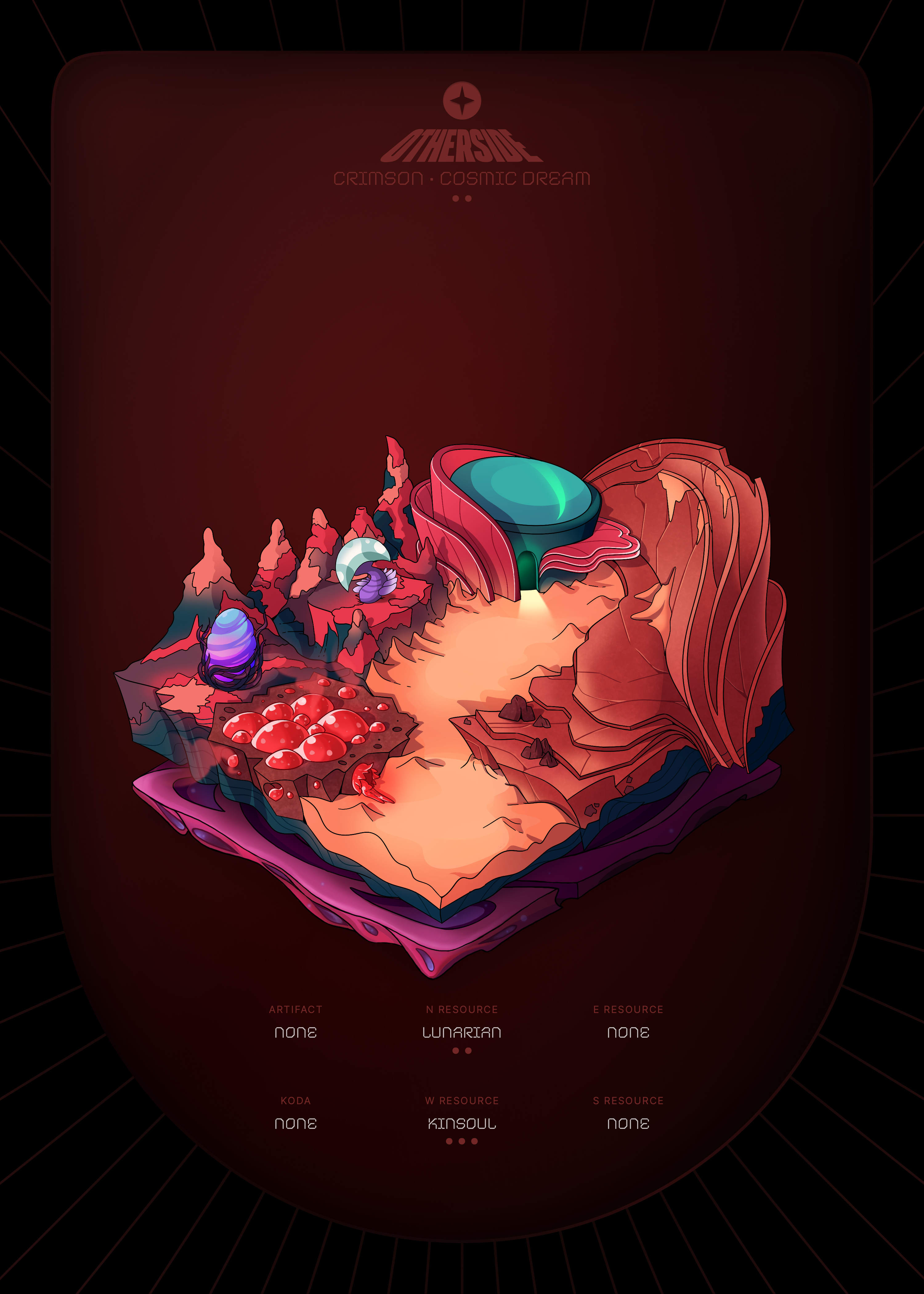 Otherdeed #39681 — Crimson