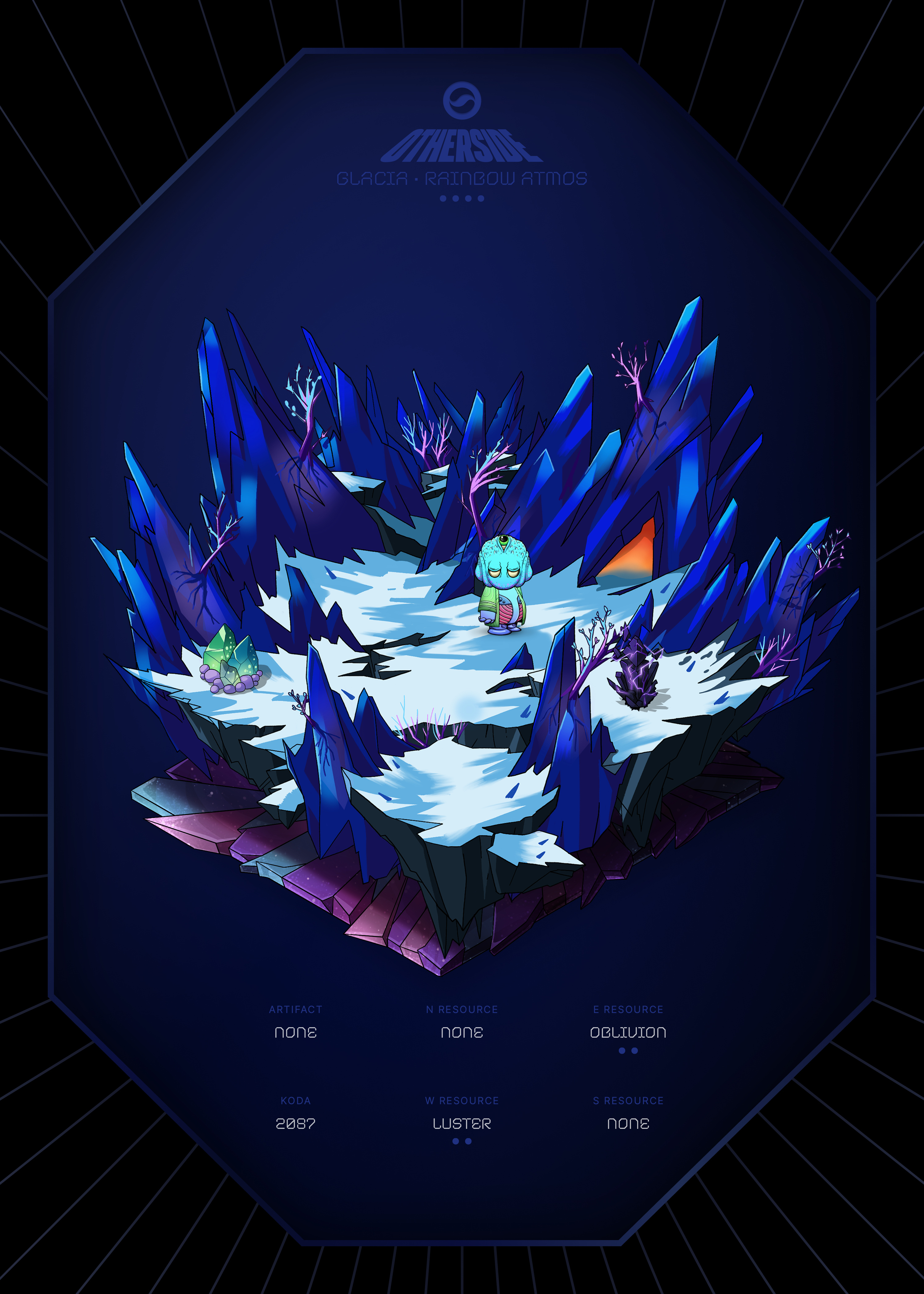 Otherdeed #80016 — Glacia