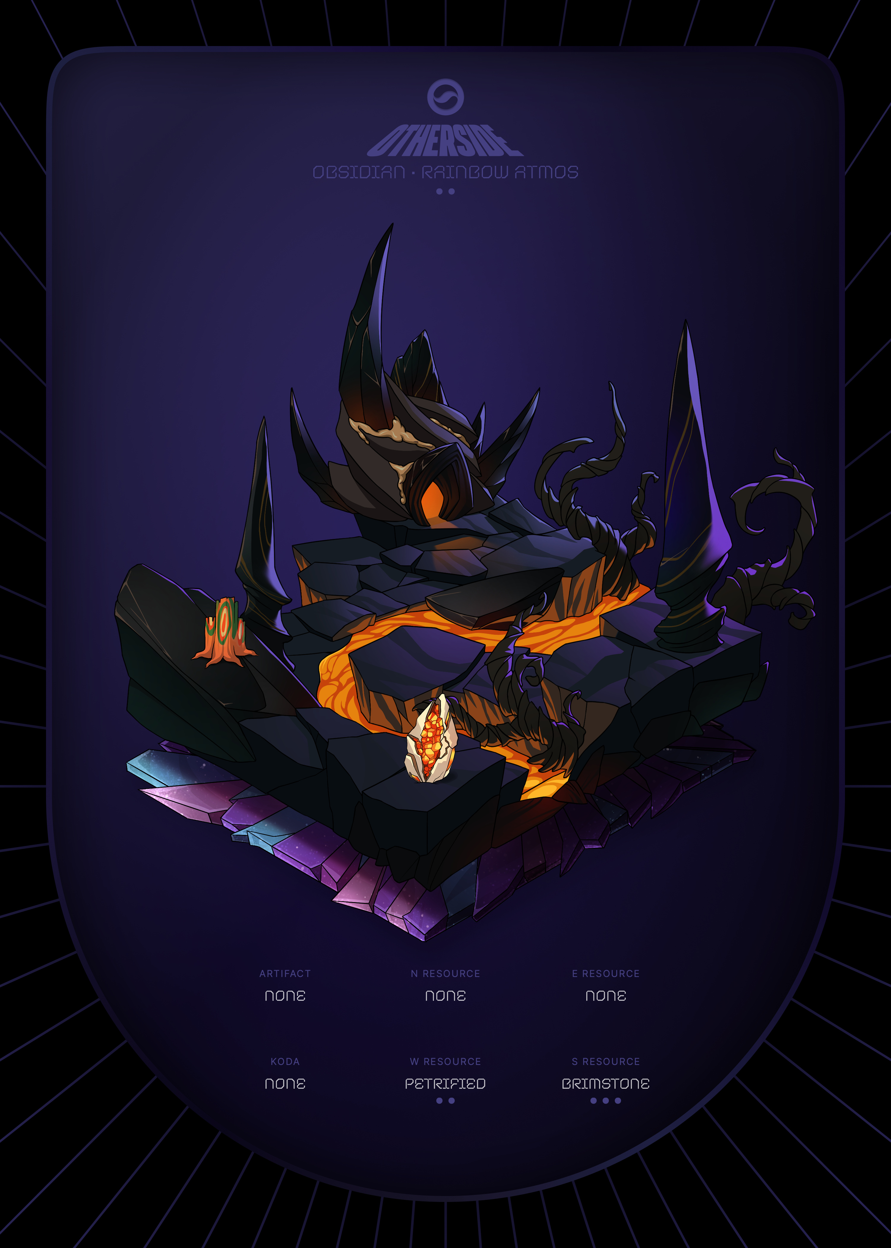 Otherdeed #78839 — Obsidian