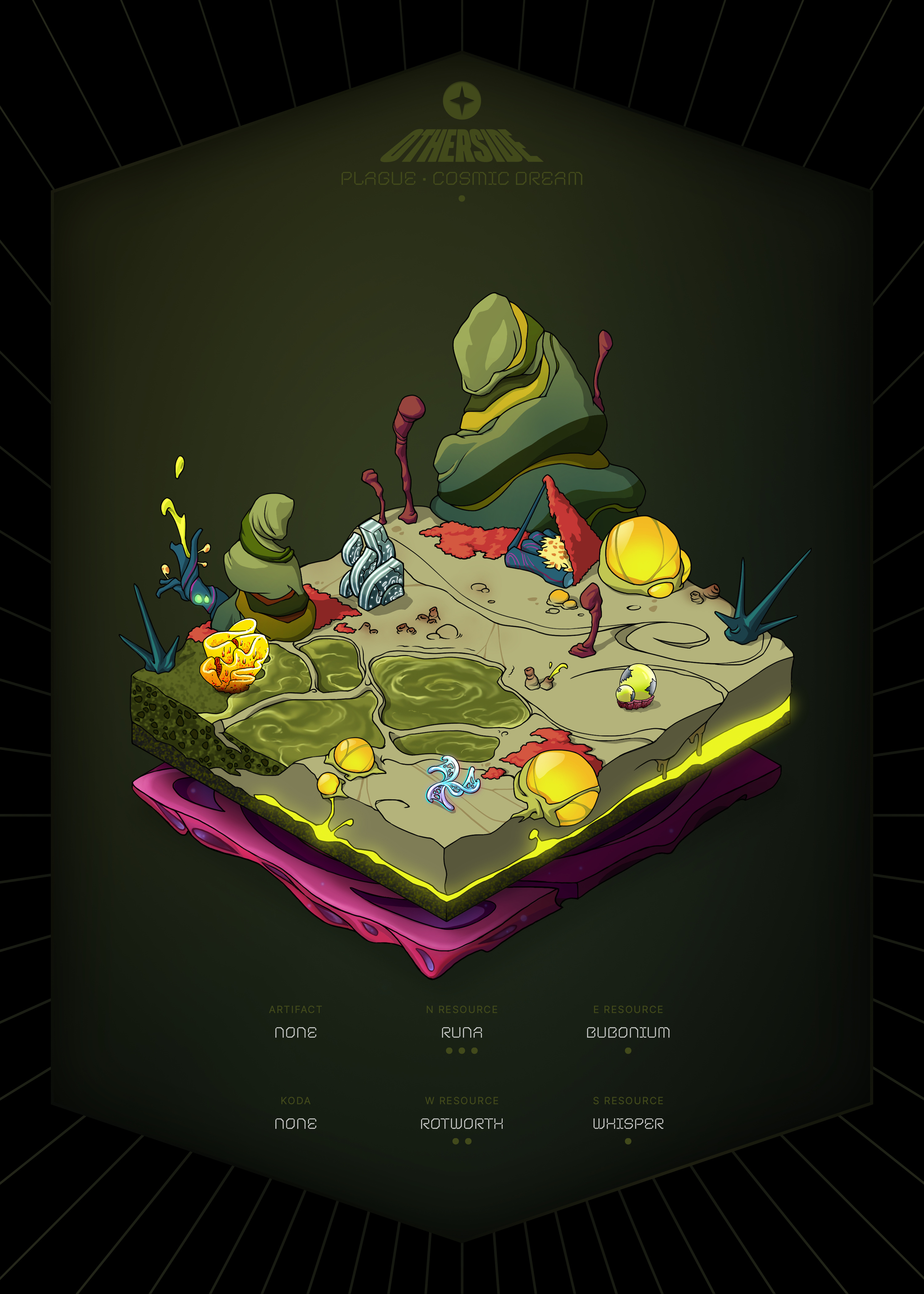 Otherdeed #96156 — Plague