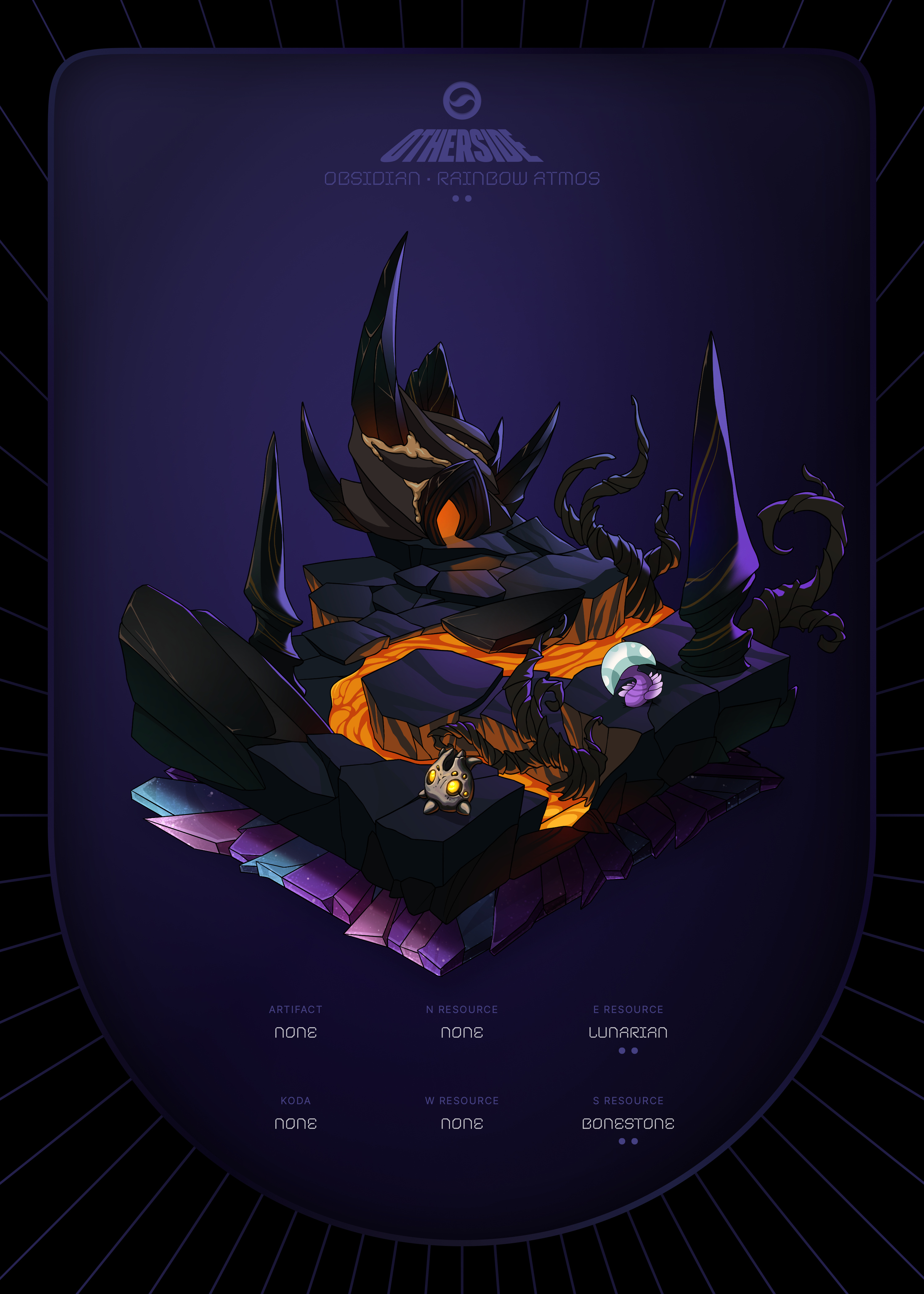 Otherdeed #72267 — Obsidian
