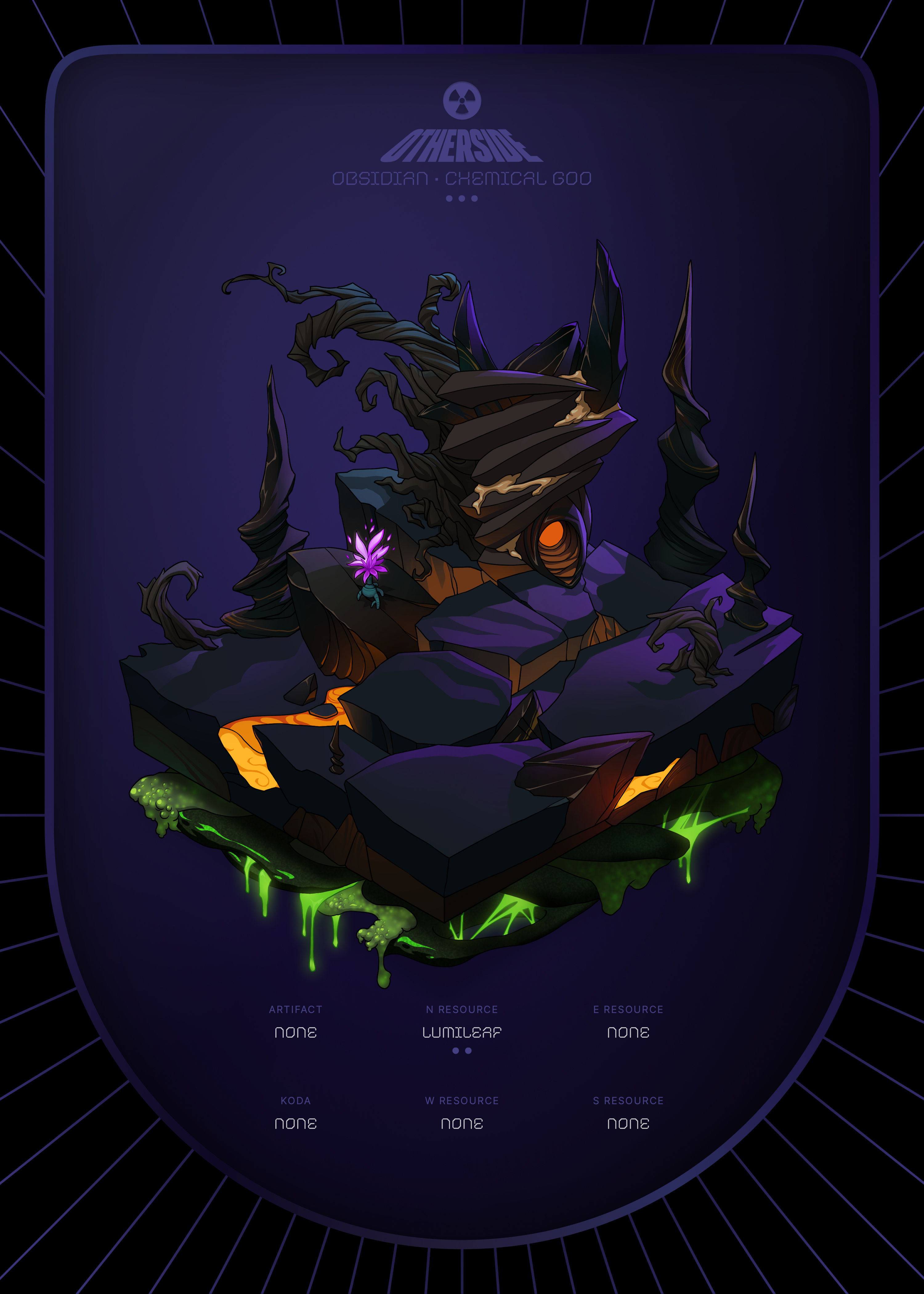 Otherdeed #23537 — Obsidian