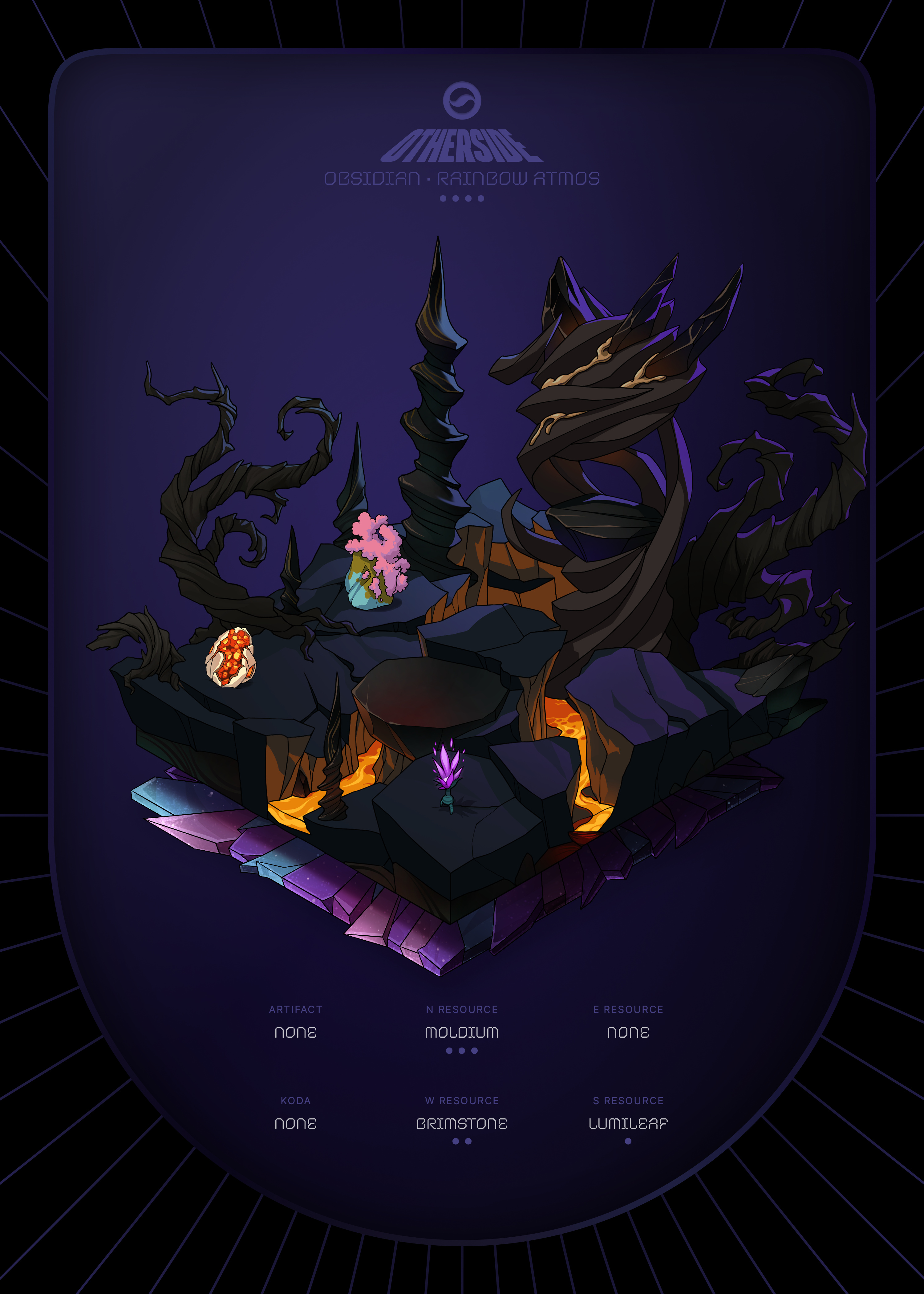 Otherdeed #65095 — Obsidian
