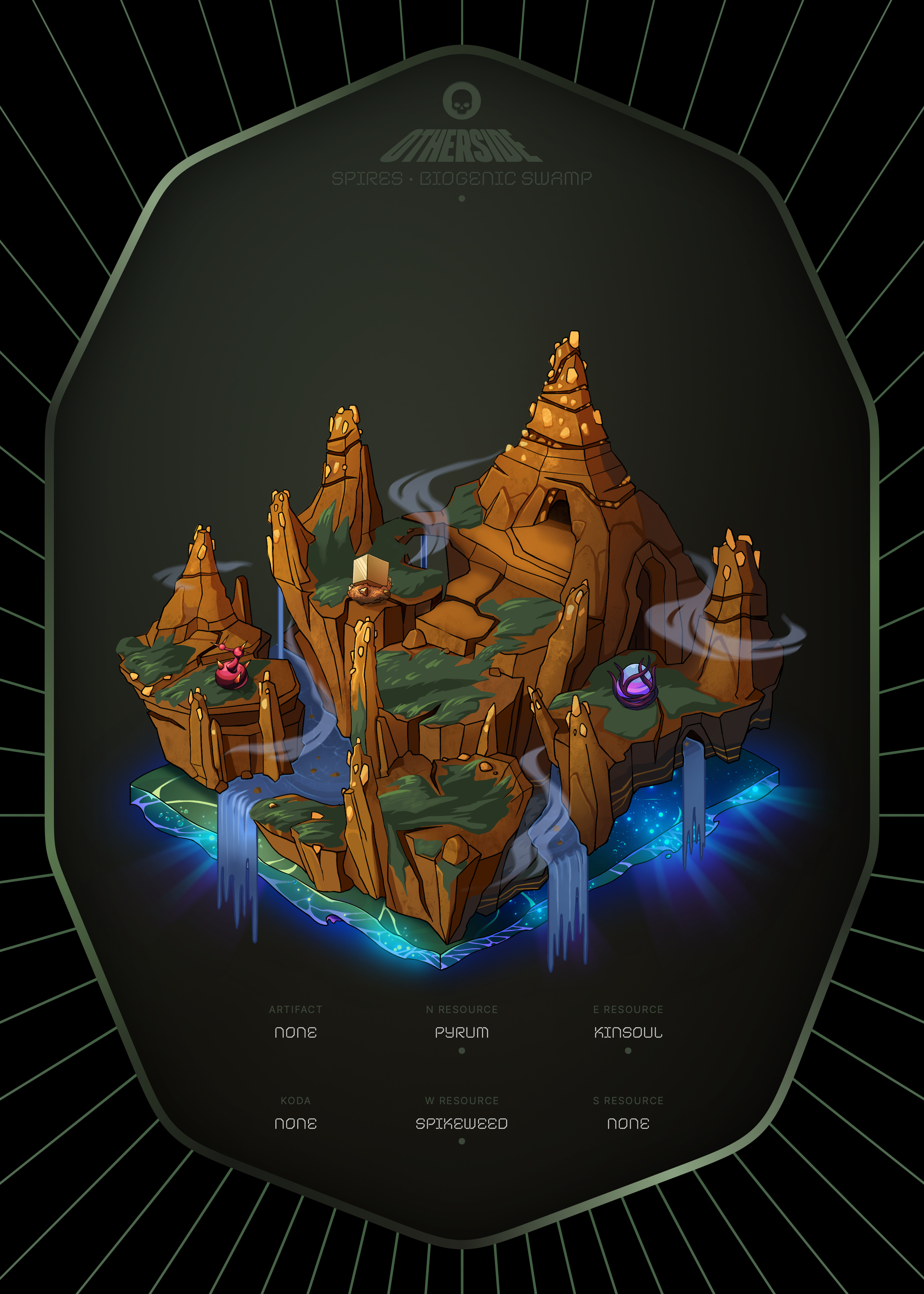Otherdeed #4477 — Spires