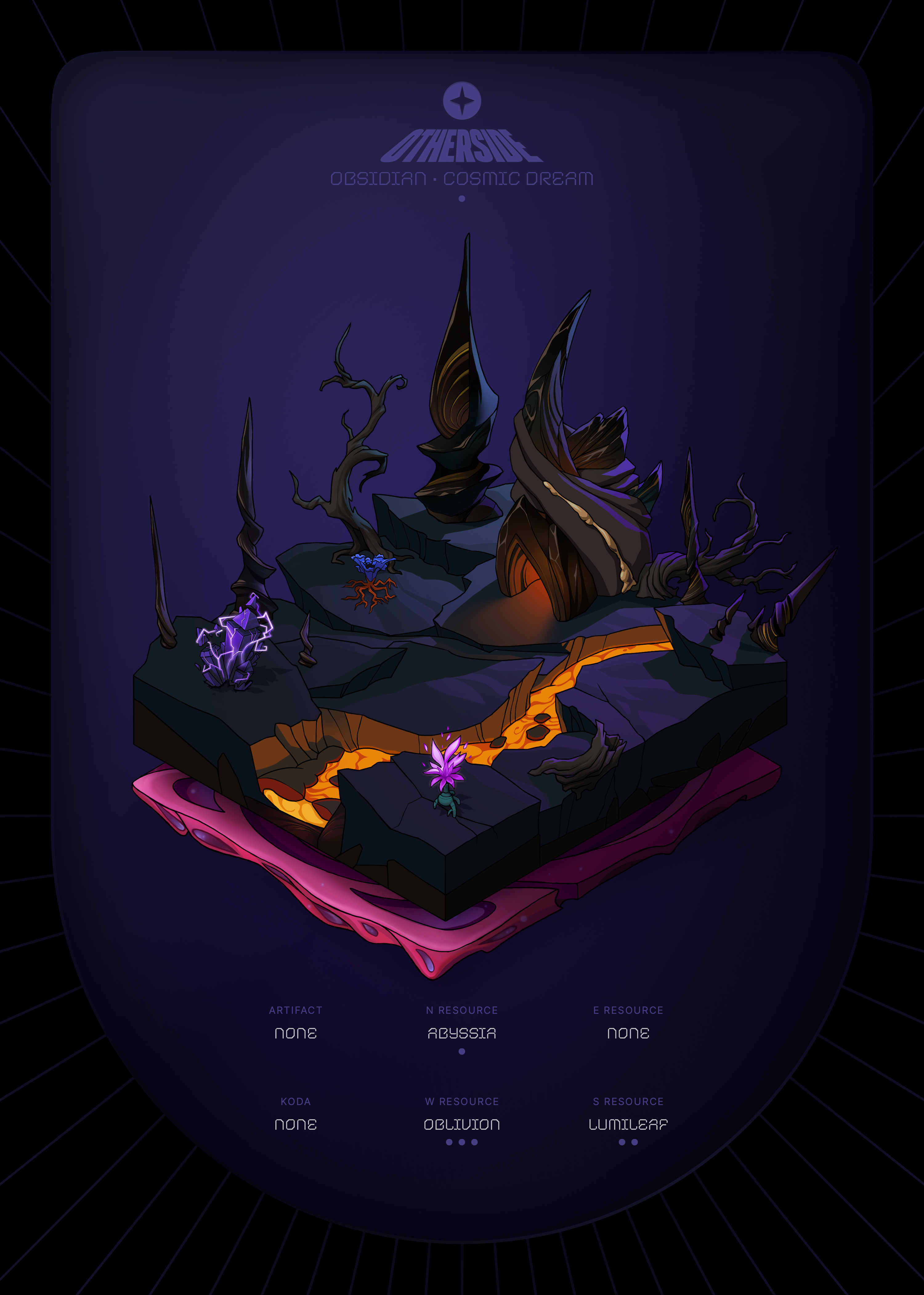 Otherdeed #35466 — Obsidian