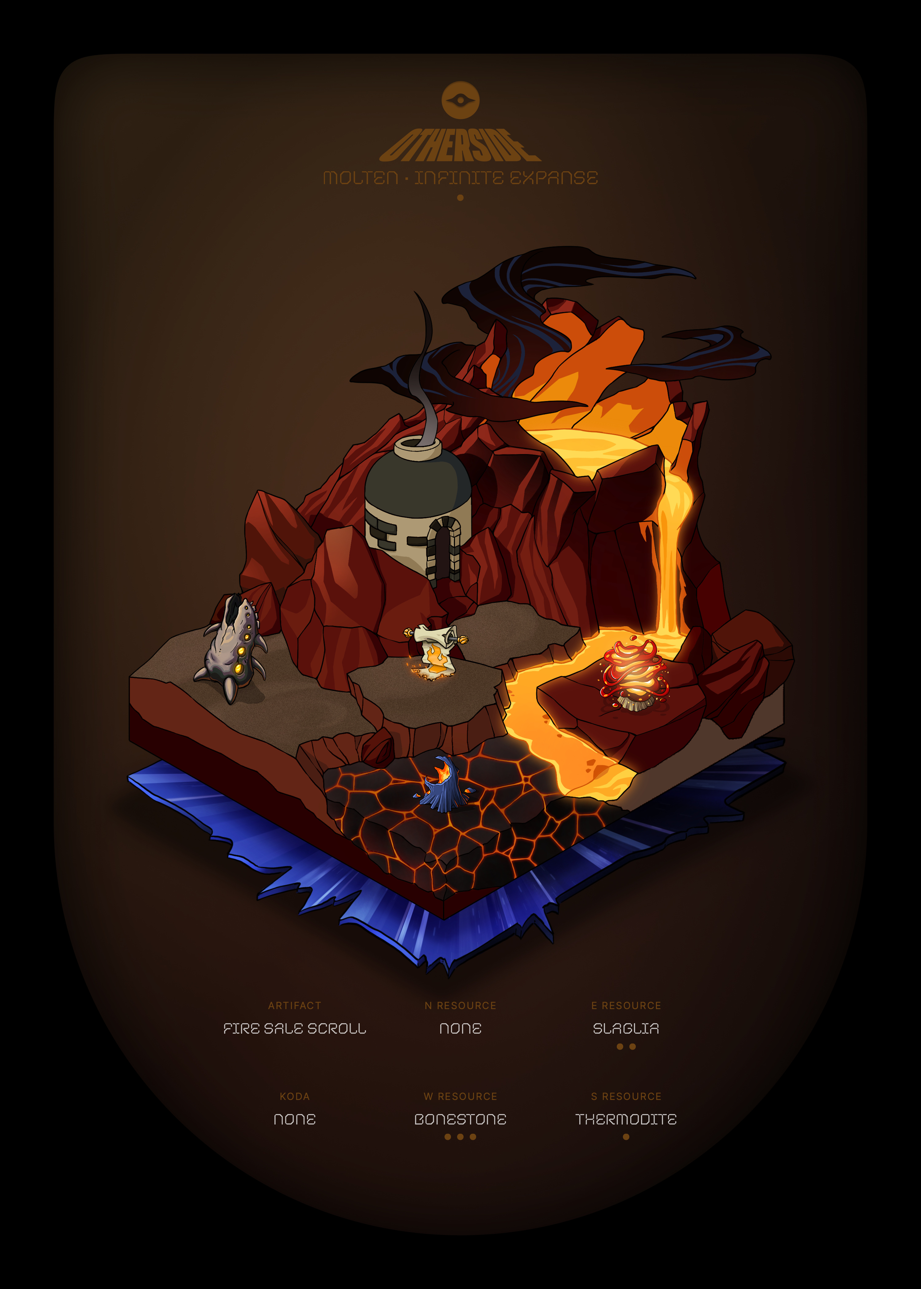 Otherdeed #58556 — Molten