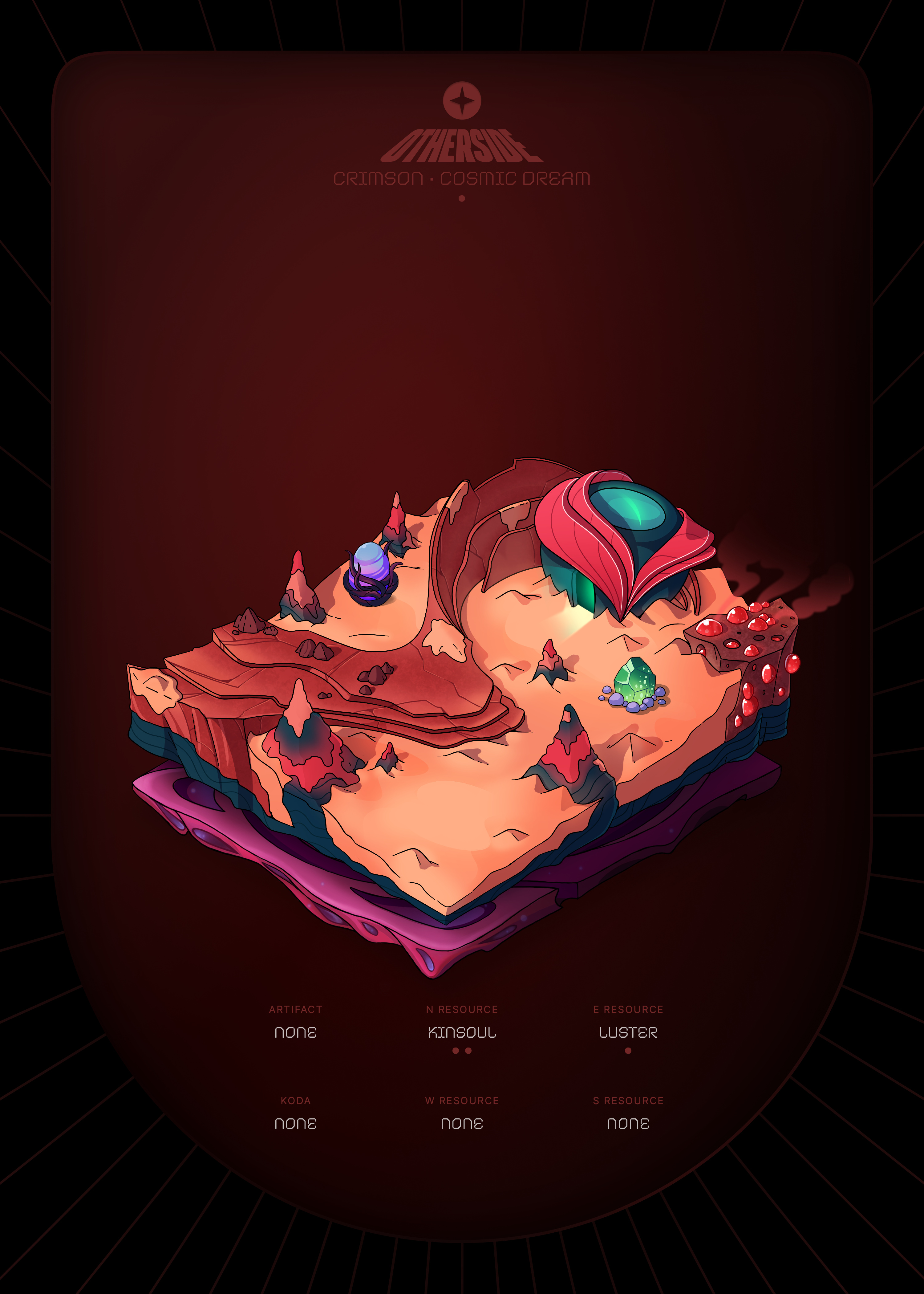 Otherdeed #97112 — Crimson
