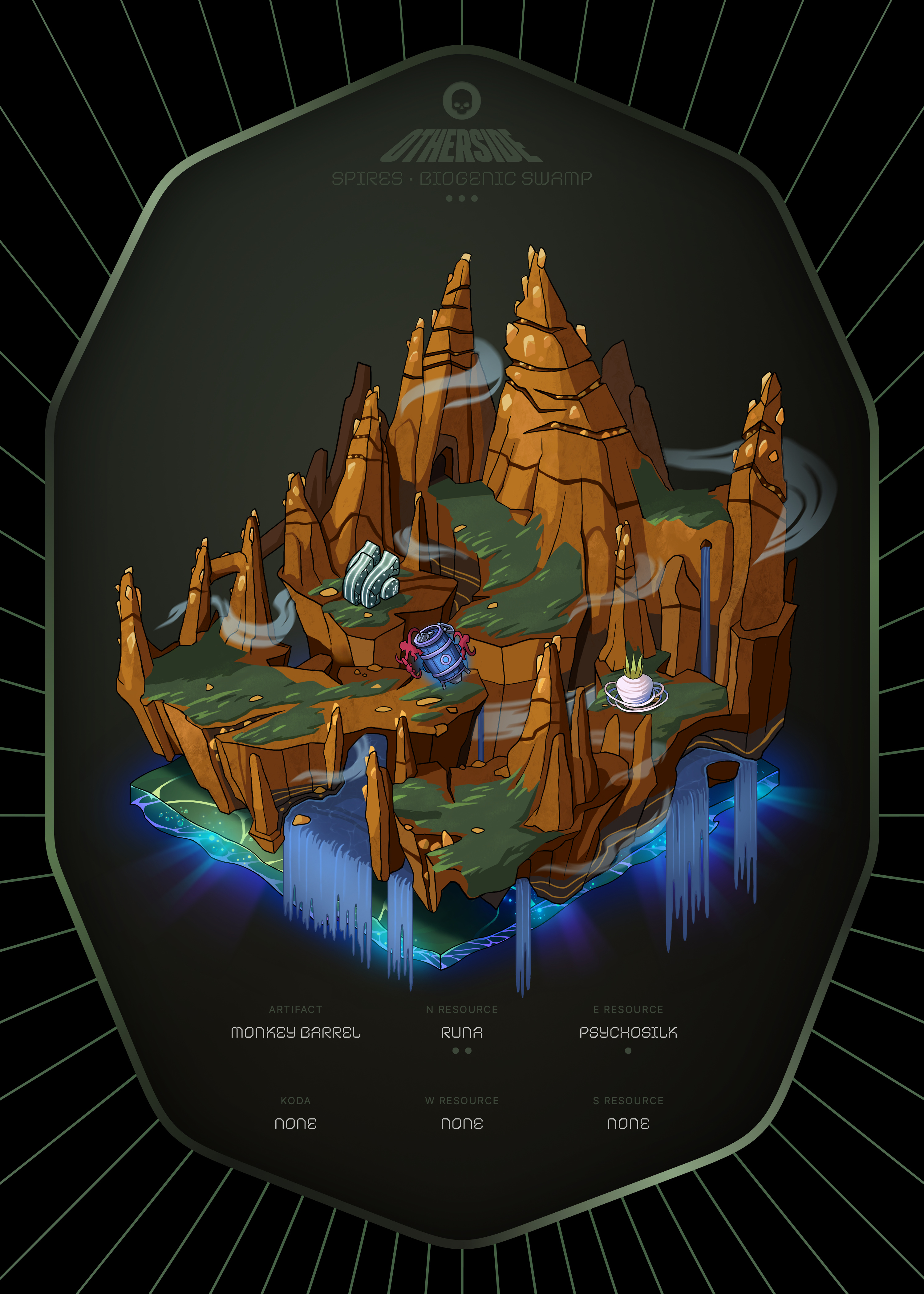 Otherdeed #2535 — Spires