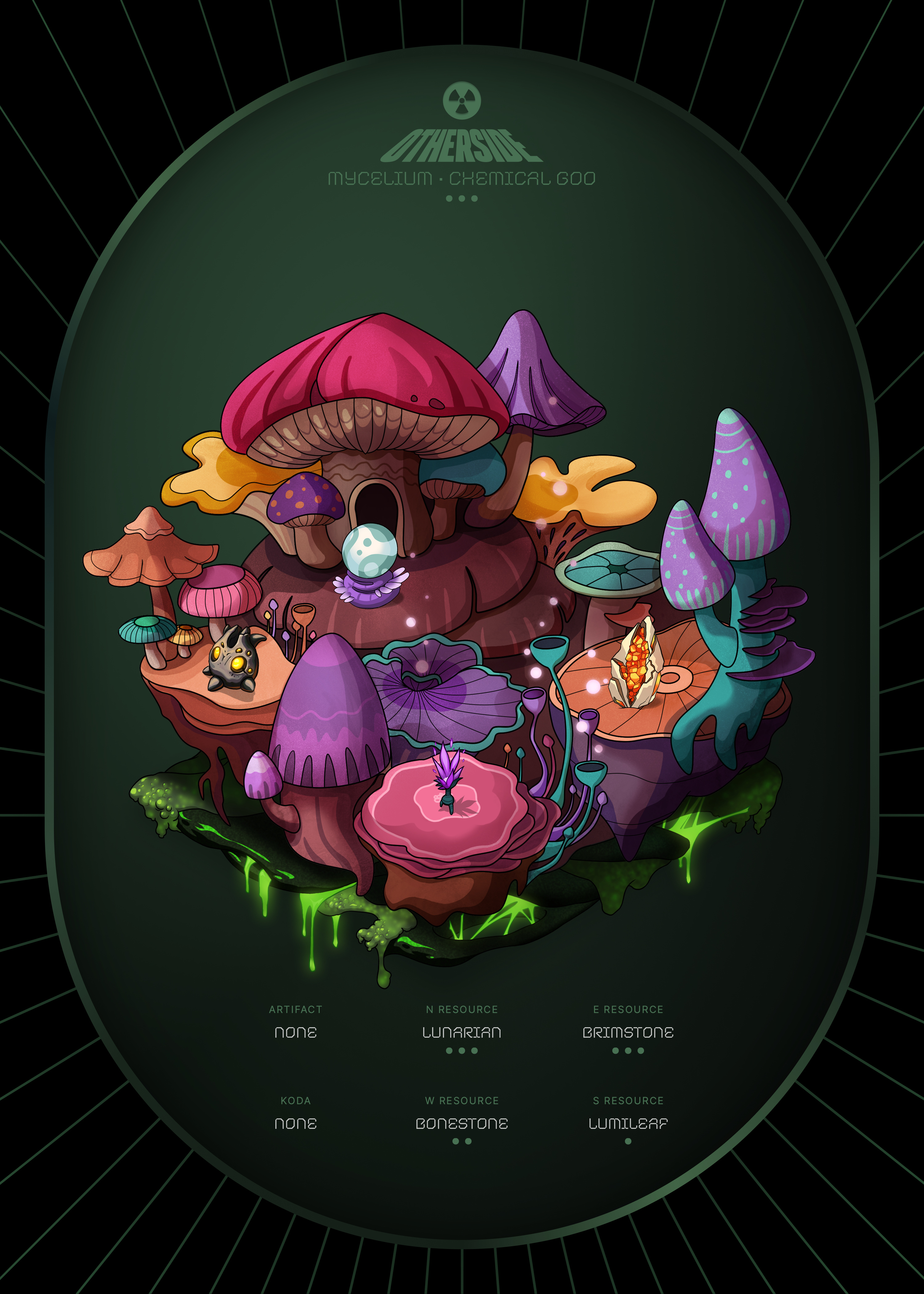 Otherdeed #13253 — Mycelium