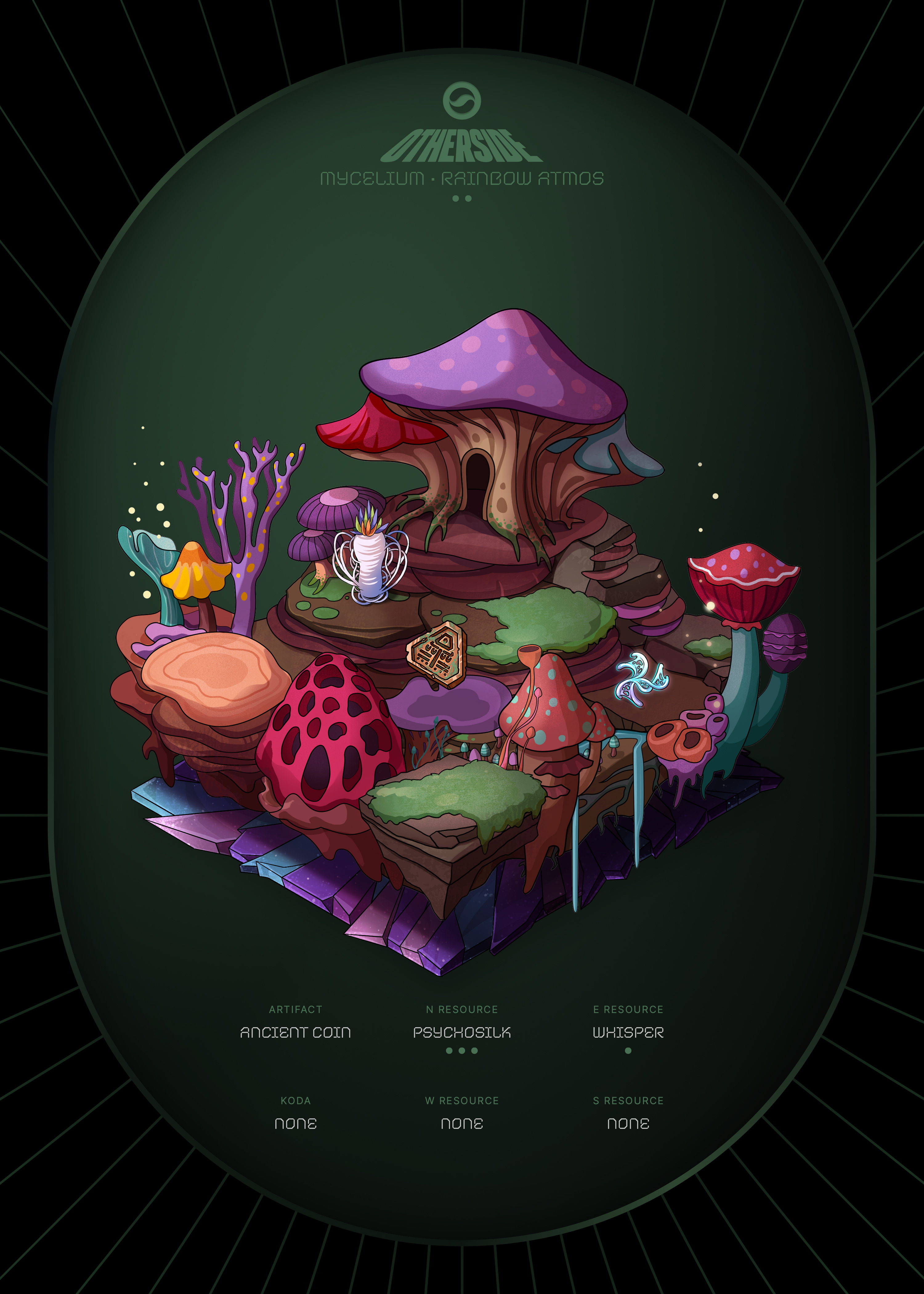 Otherdeed #66170 — Mycelium