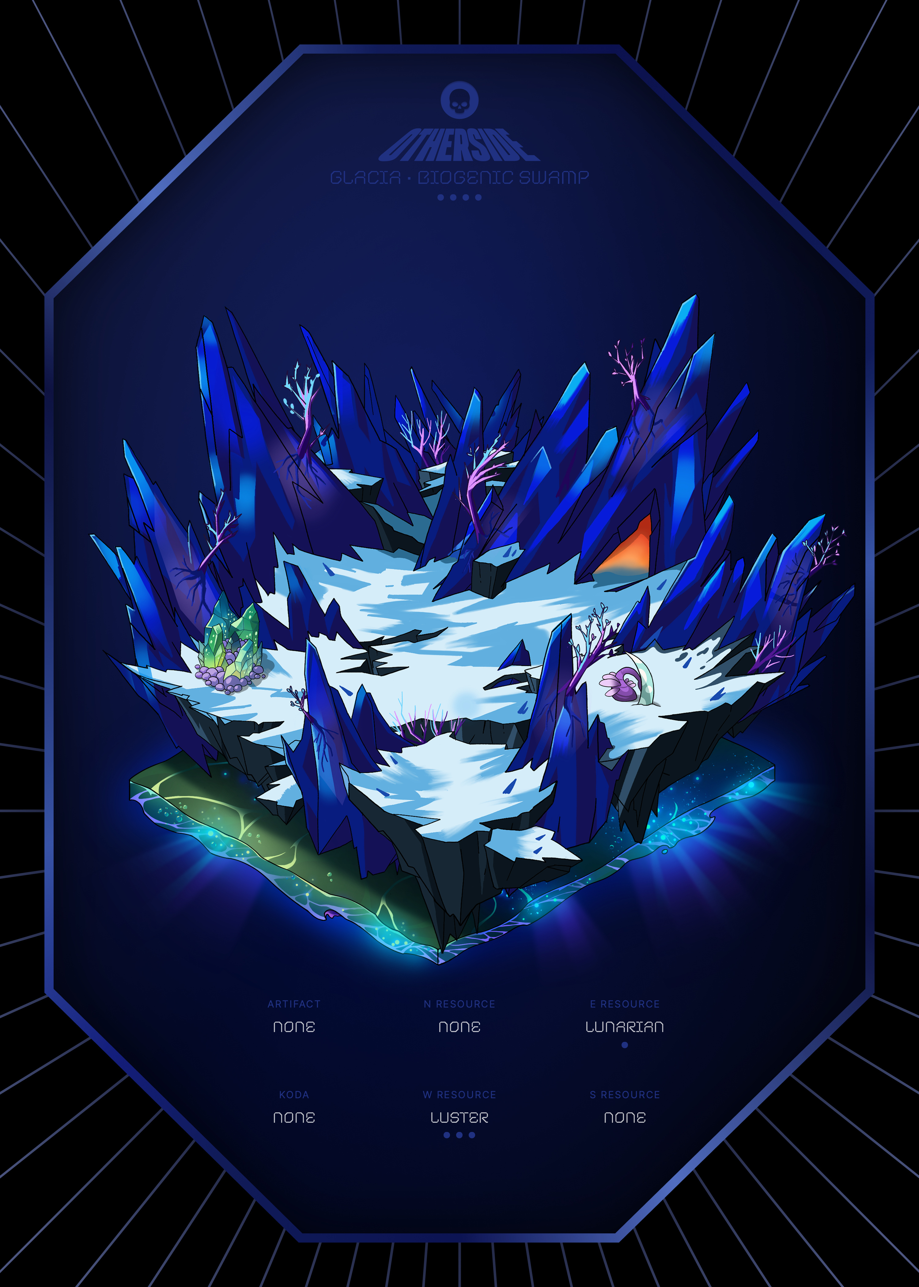 Otherdeed #1023 — Glacia