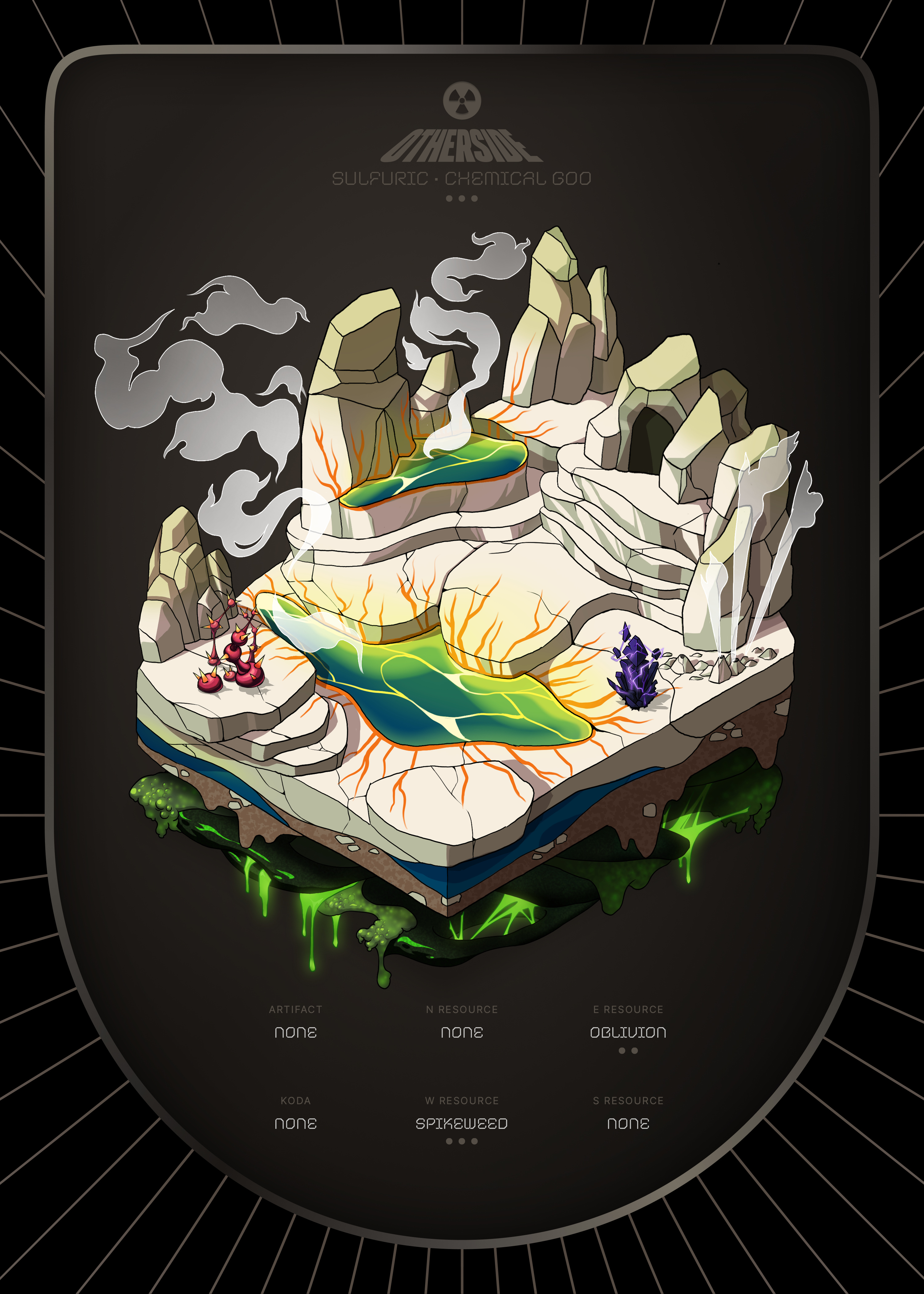 Otherdeed #24964 — Sulfuric
