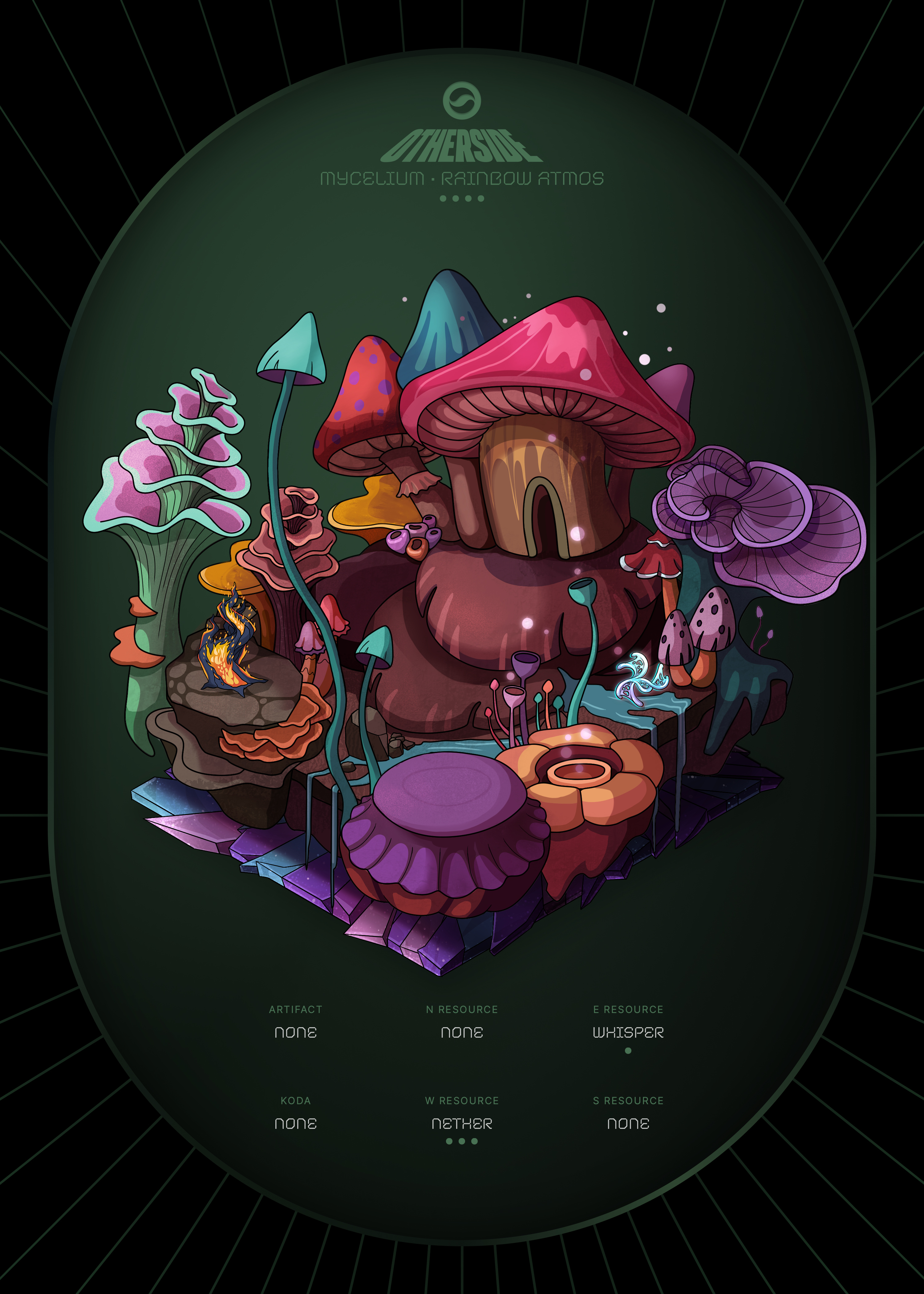 Otherdeed #66373 — Mycelium