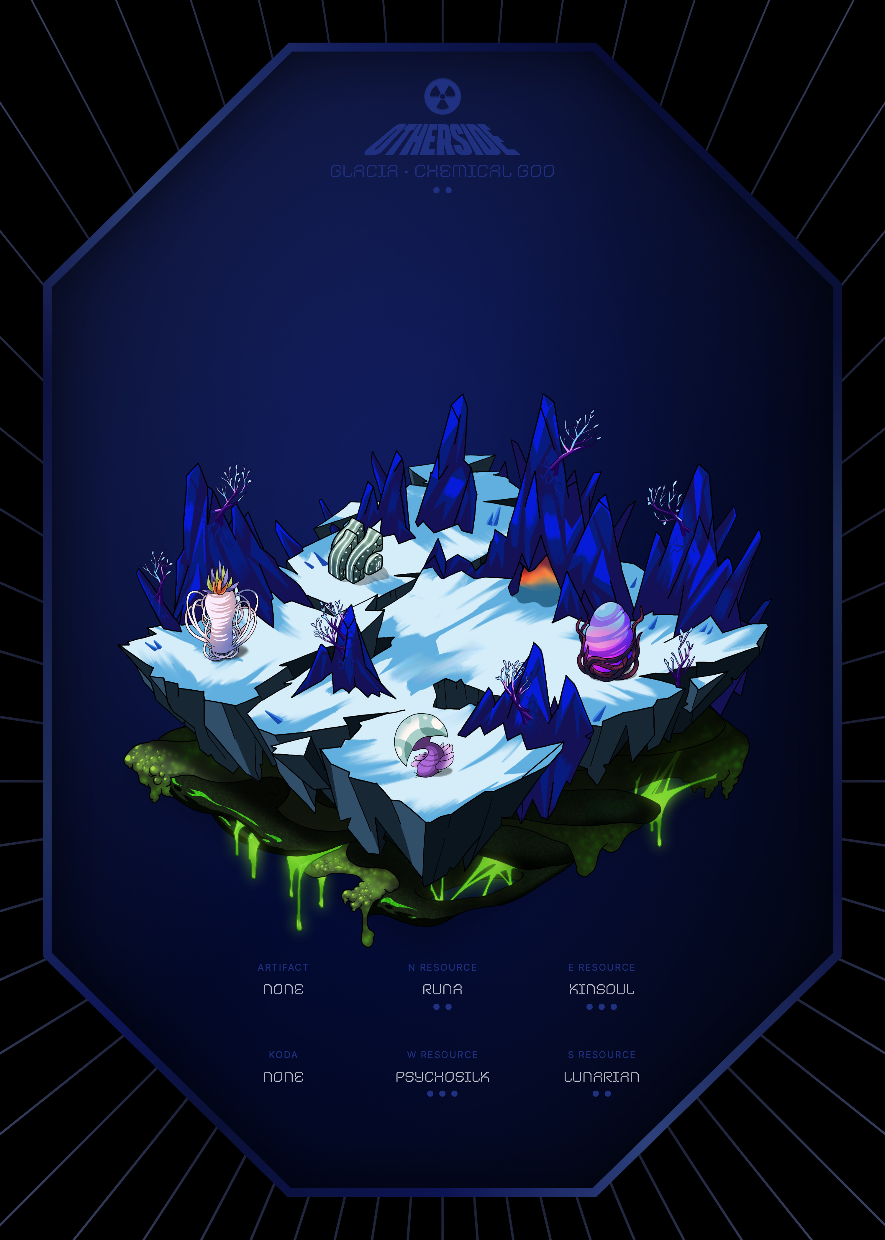 Otherdeed #14598 — Glacia