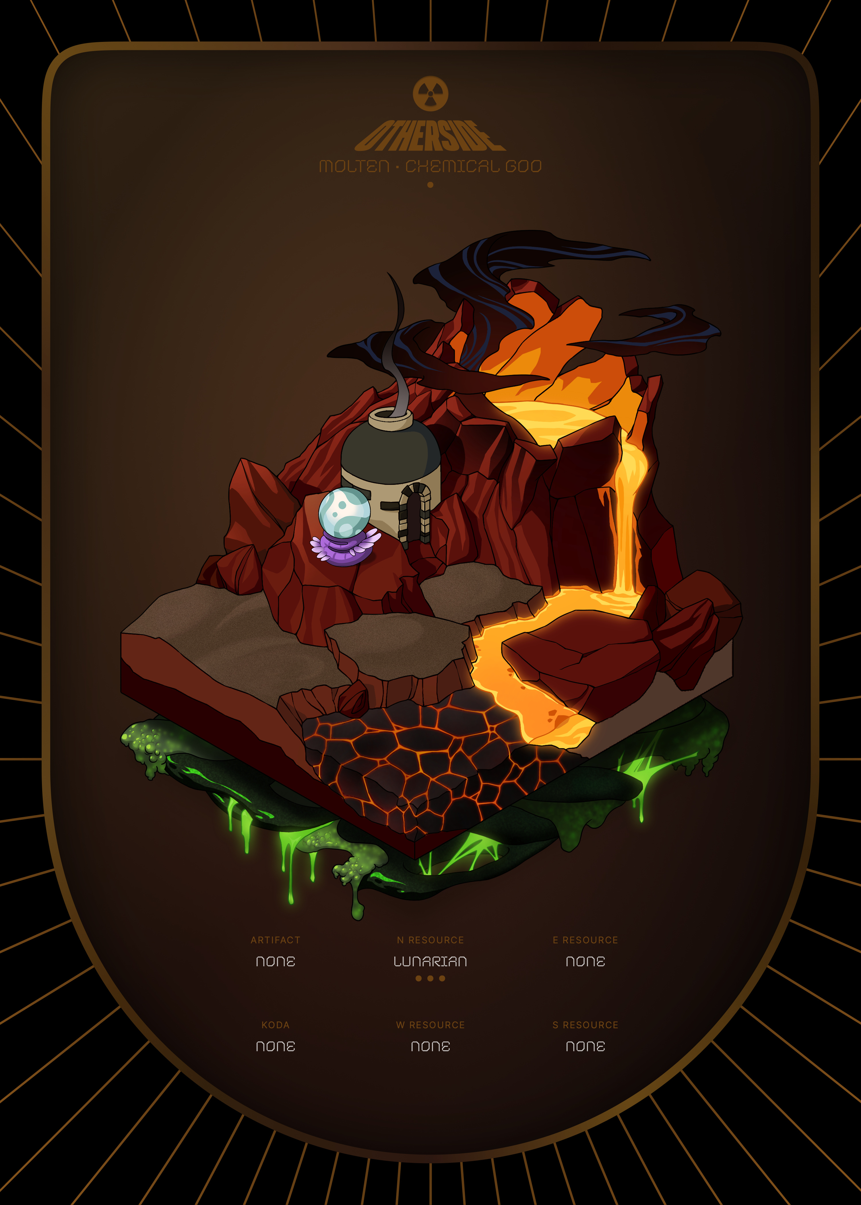 Otherdeed #12486 — Molten