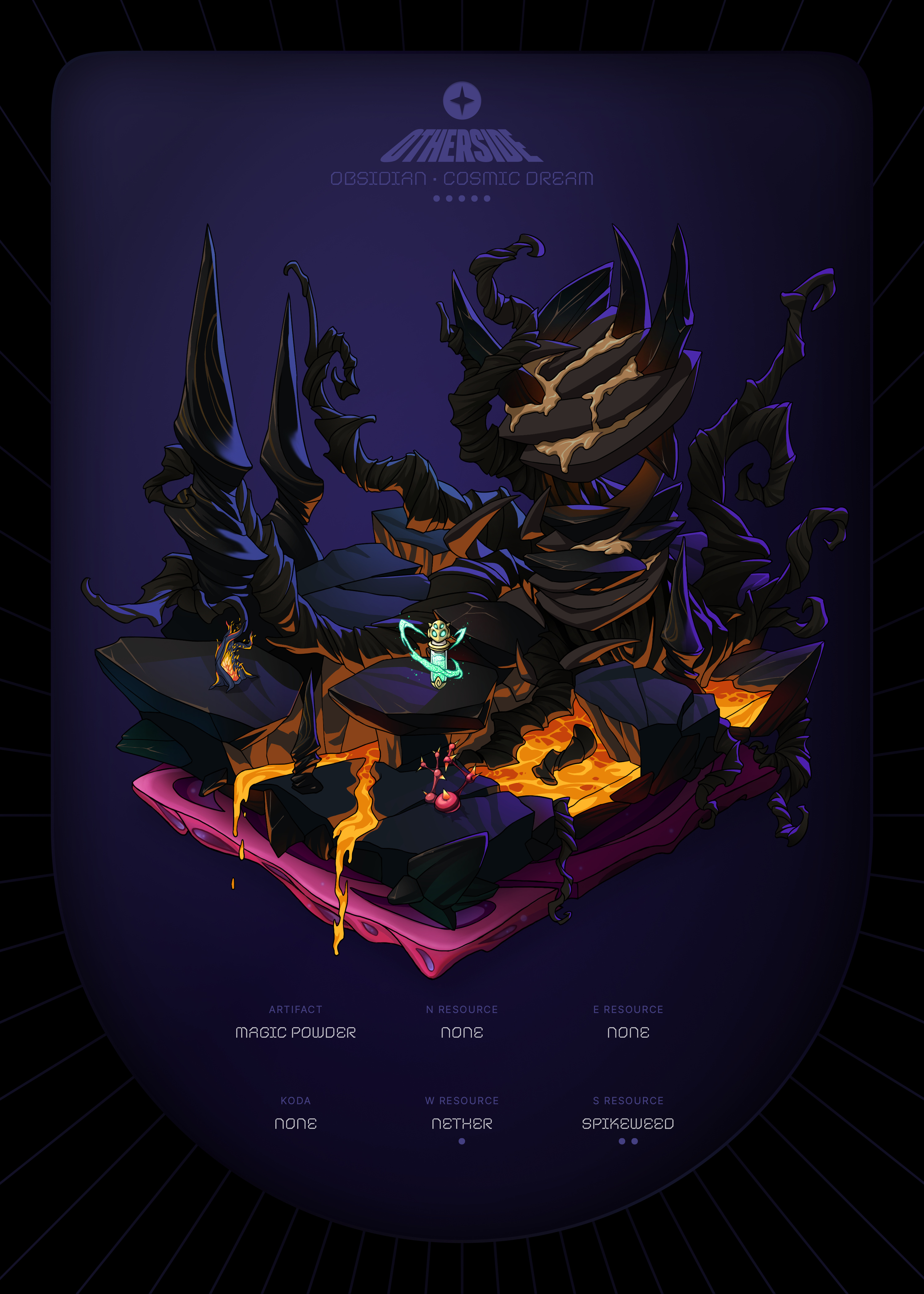 Otherdeed #35848 — Obsidian