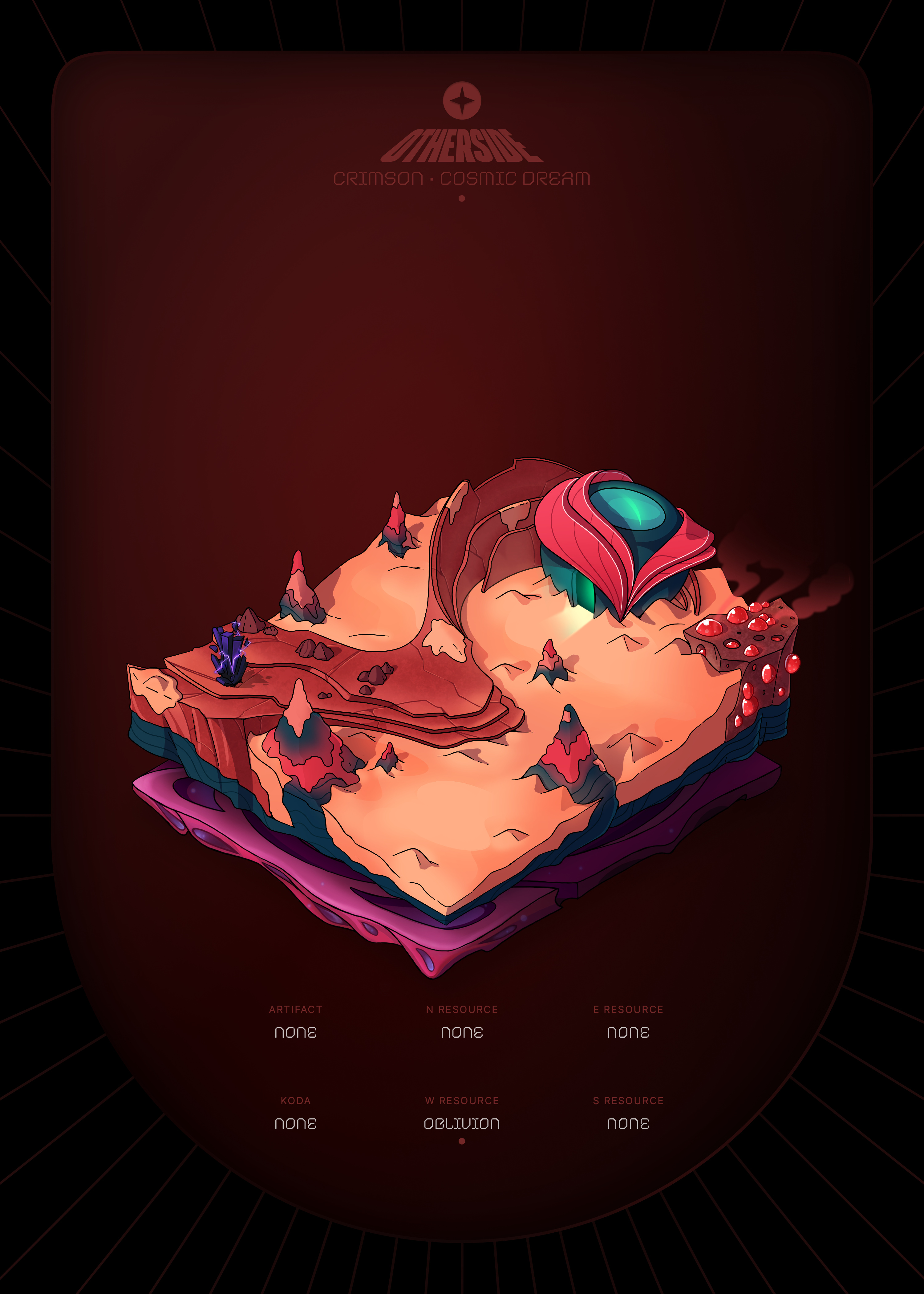 Otherdeed #96803 — Crimson