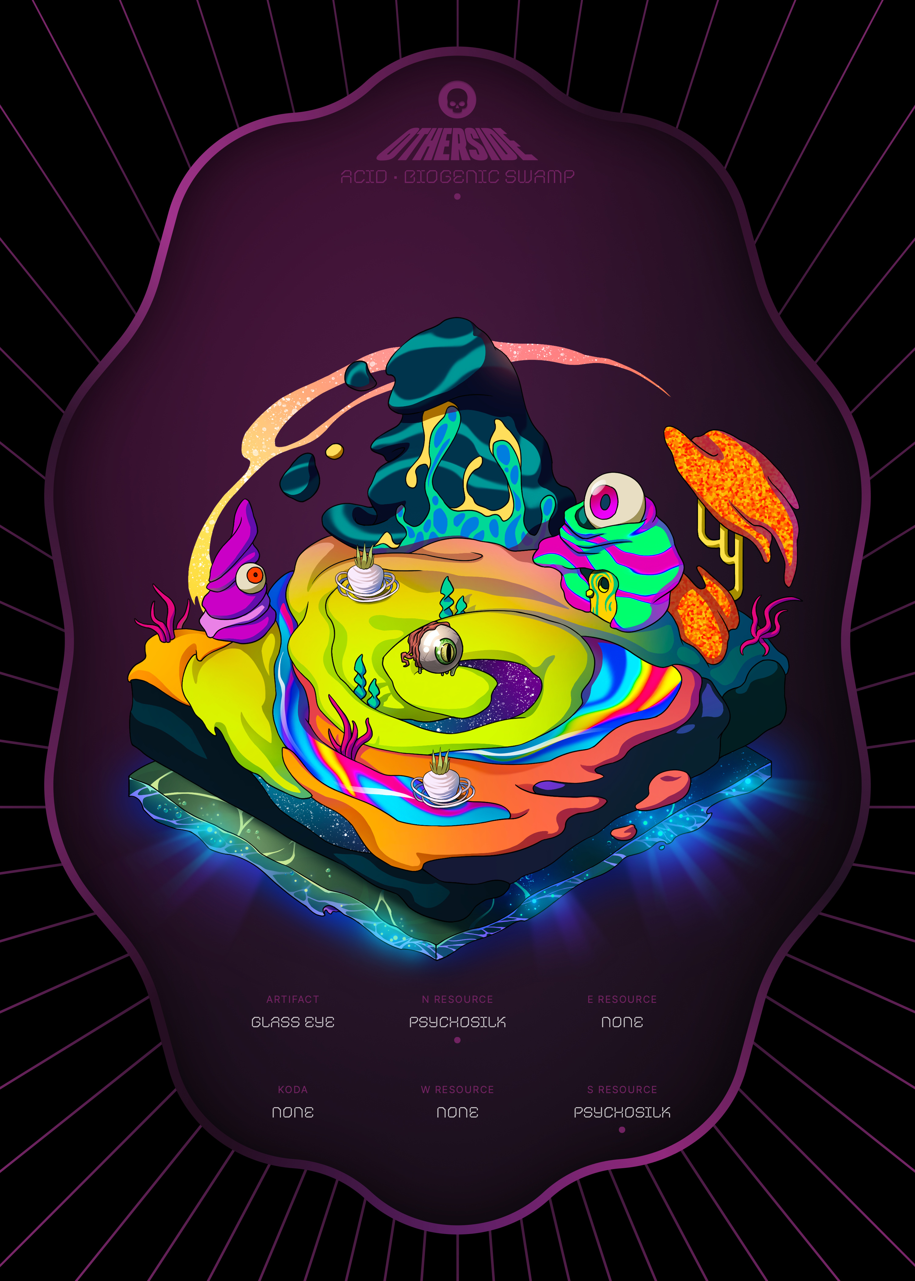 Otherdeed #5490 — Acid