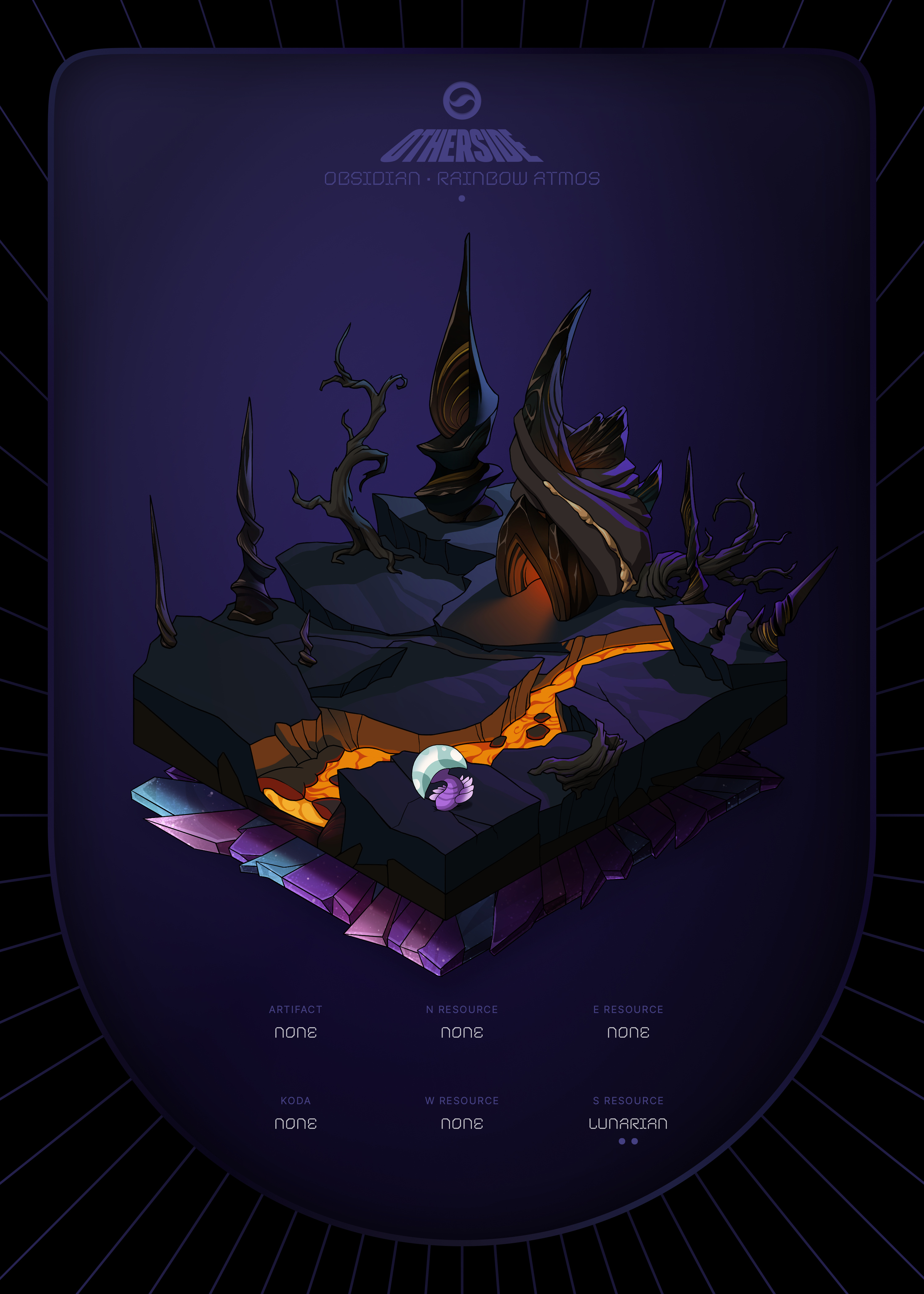 Otherdeed #76090 — Obsidian