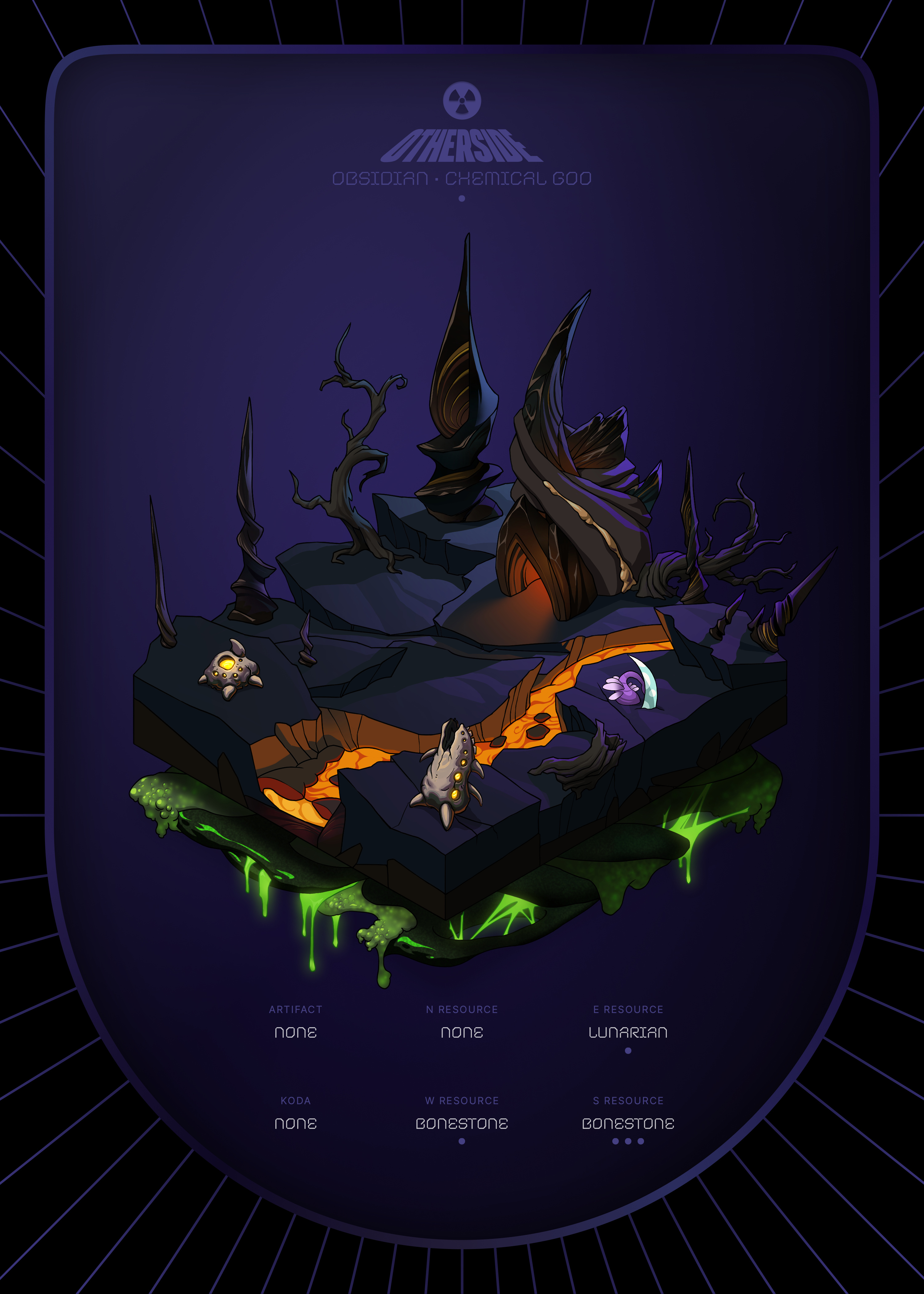 Otherdeed #13277 — Obsidian
