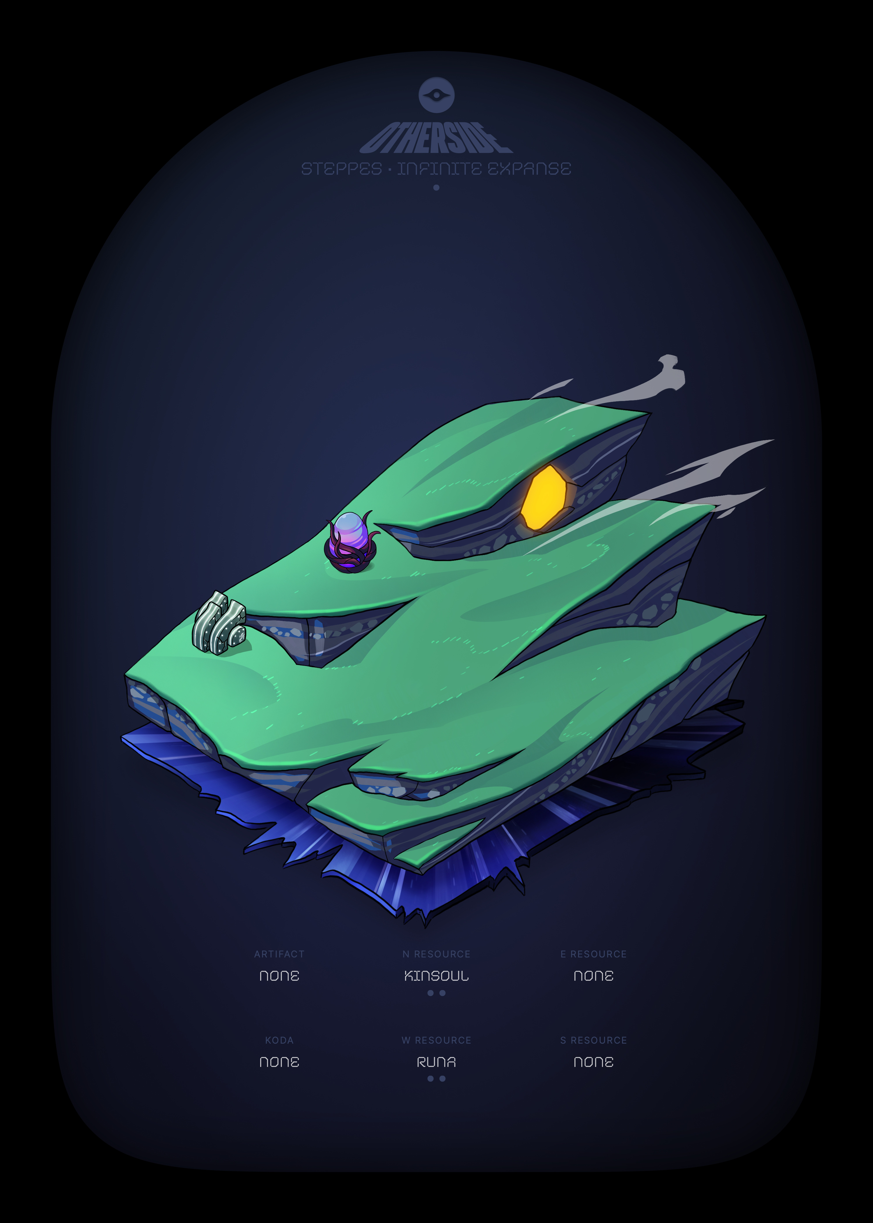 Otherdeed #58095 — Steppes