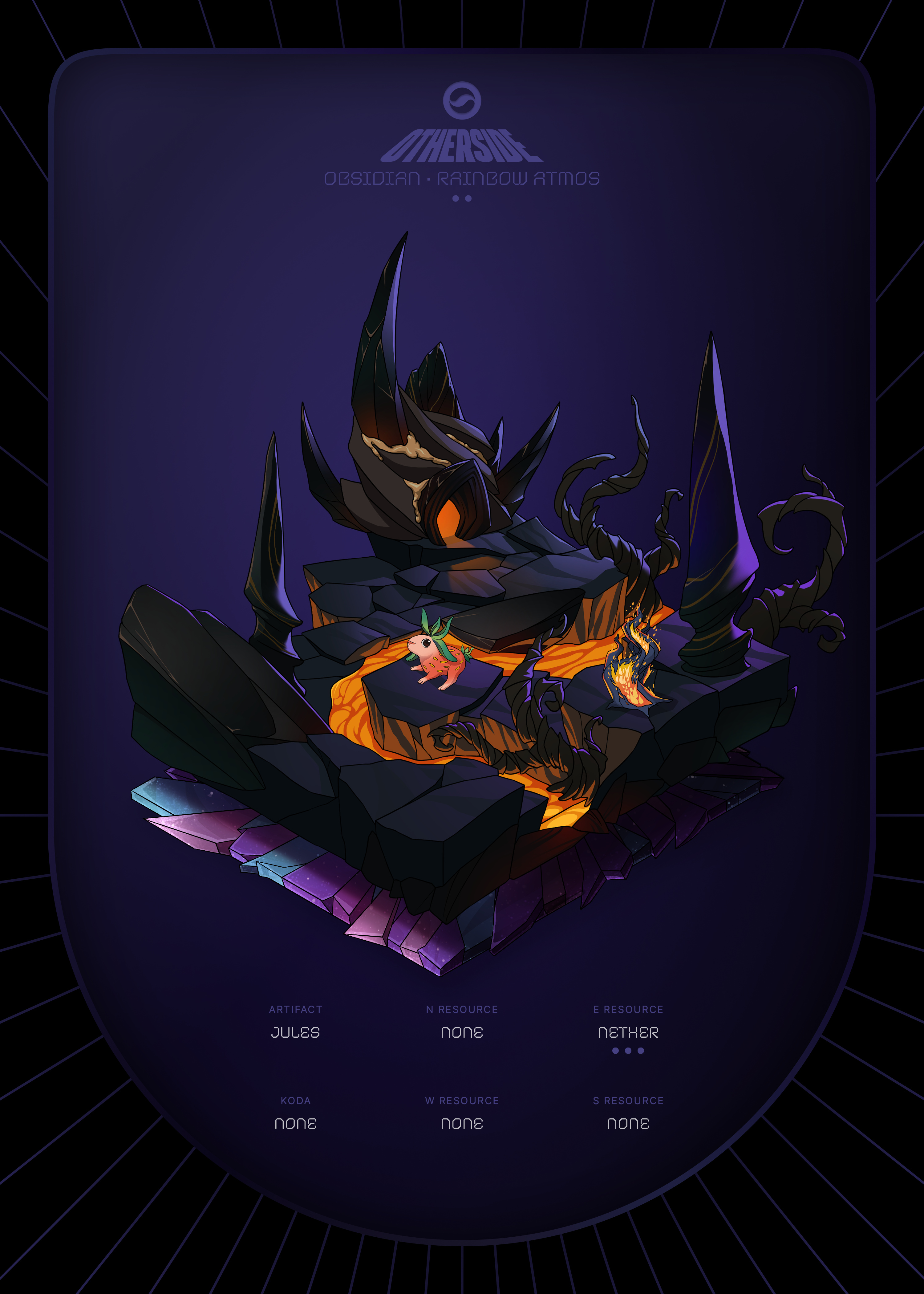 Otherdeed #66931 — Obsidian
