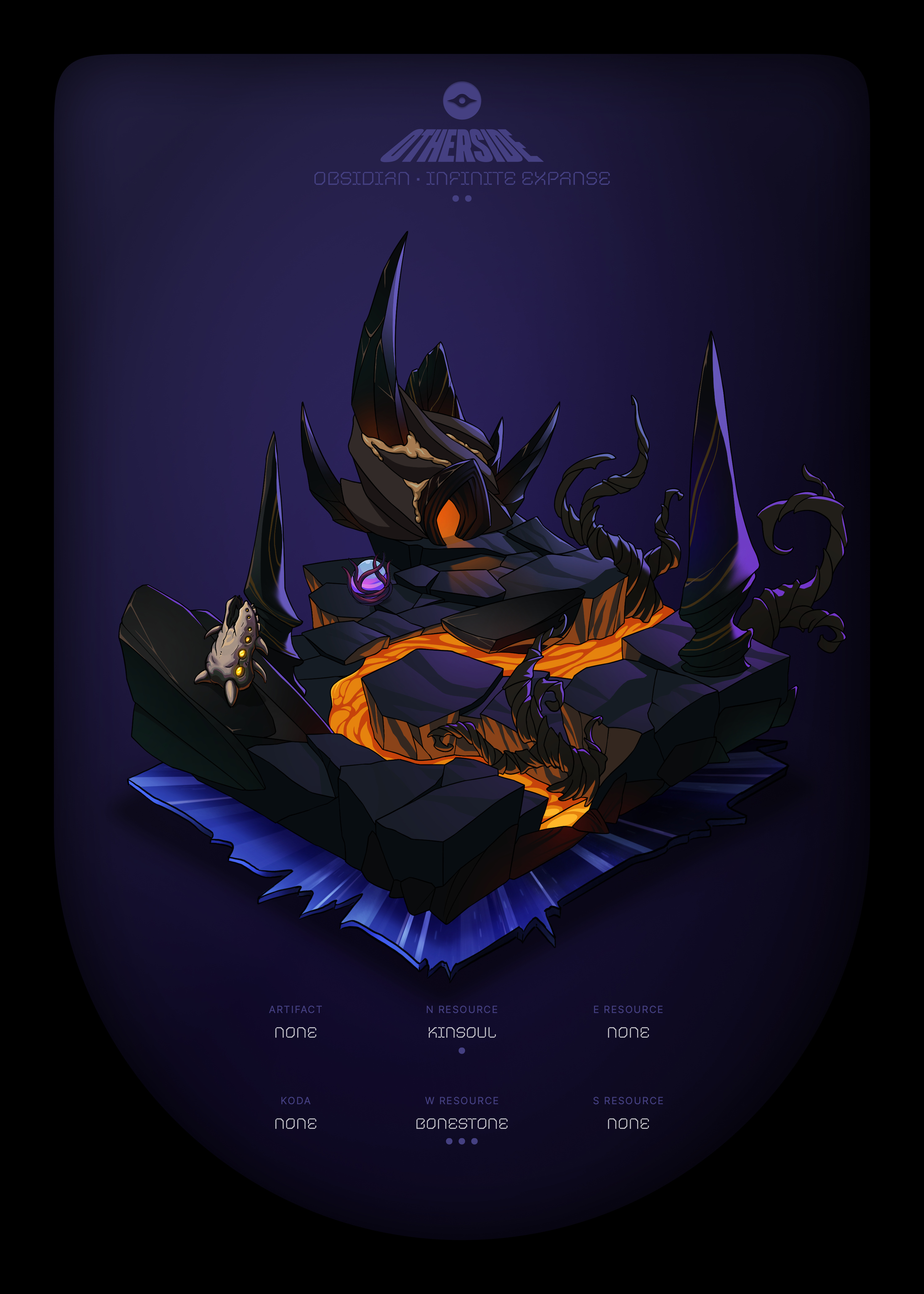 Otherdeed #57874 — Obsidian
