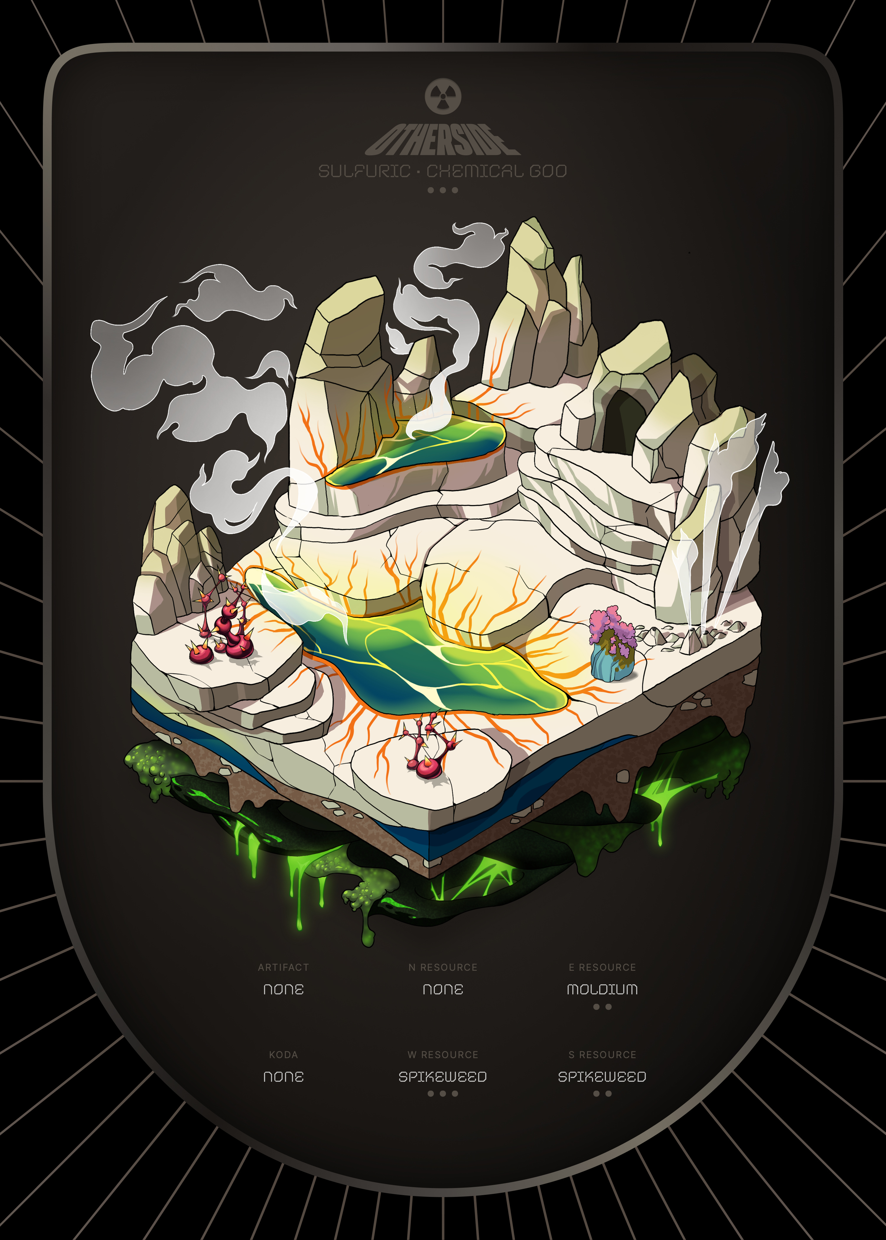 Otherdeed #12557 — Sulfuric