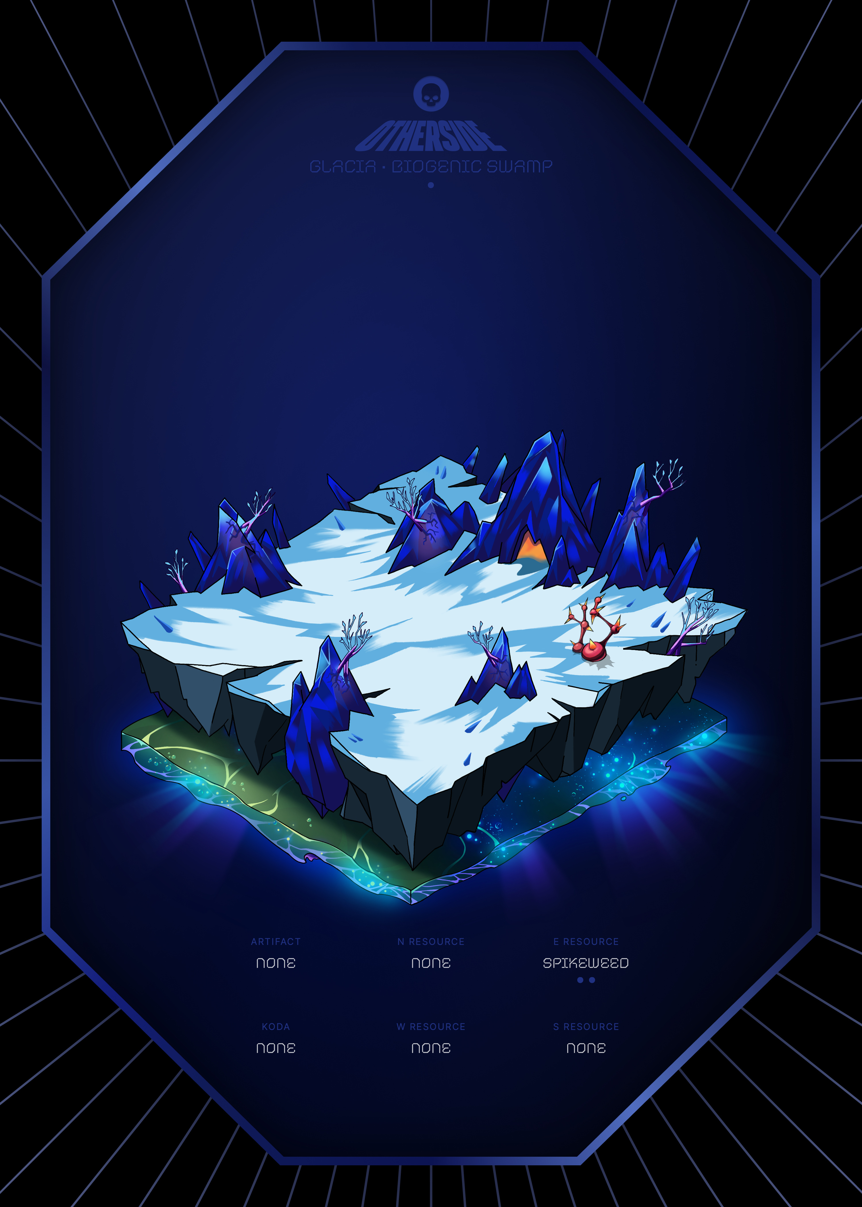 Otherdeed #7940 — Glacia