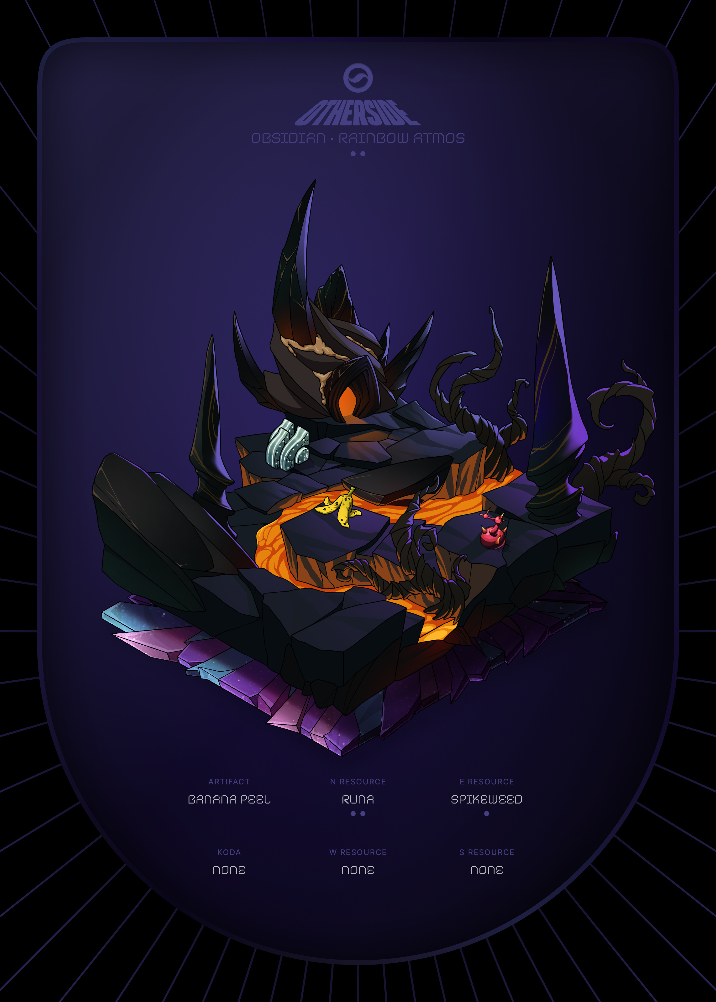 Otherdeed #70563 — Obsidian