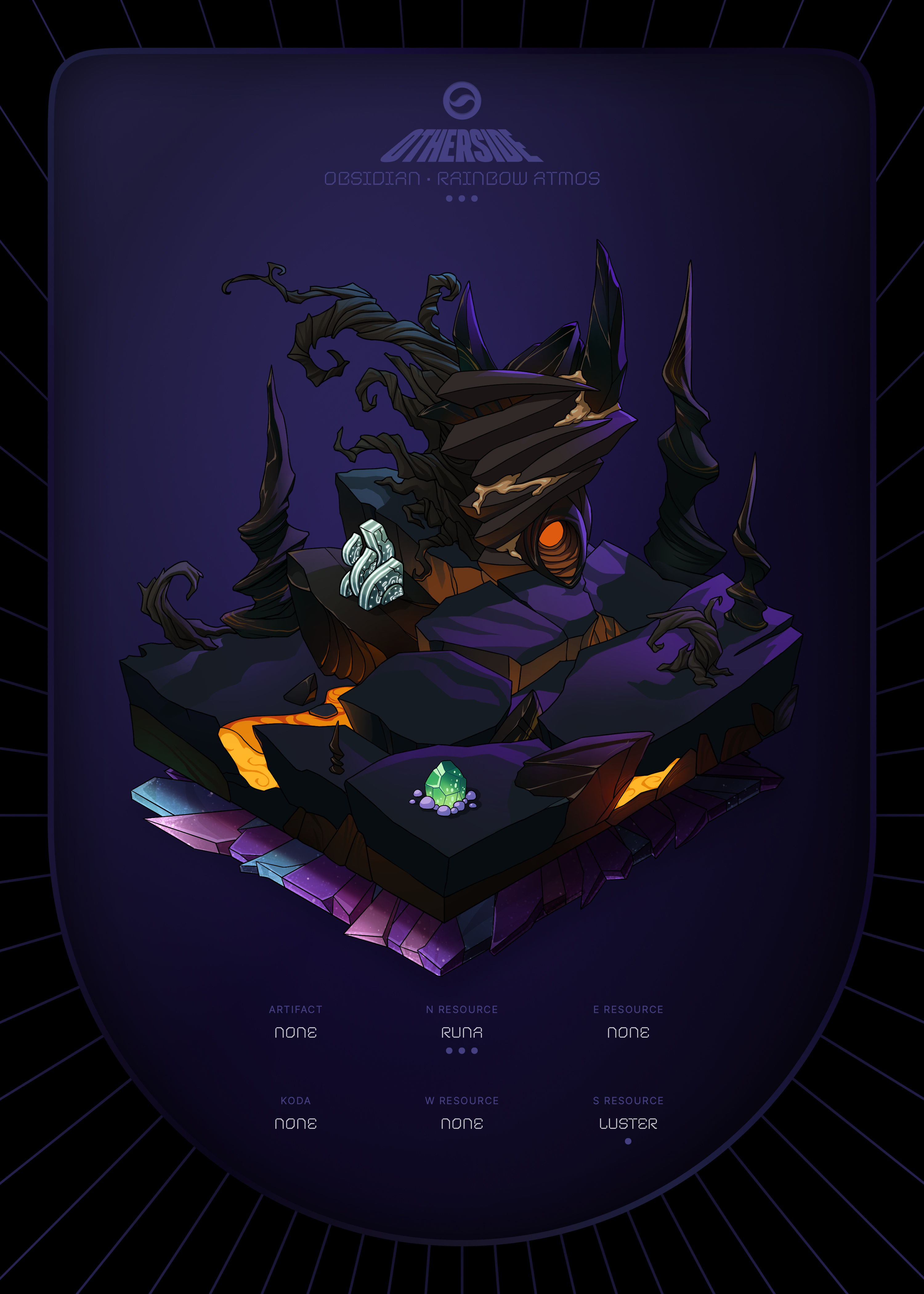 Otherdeed #83207 — Obsidian