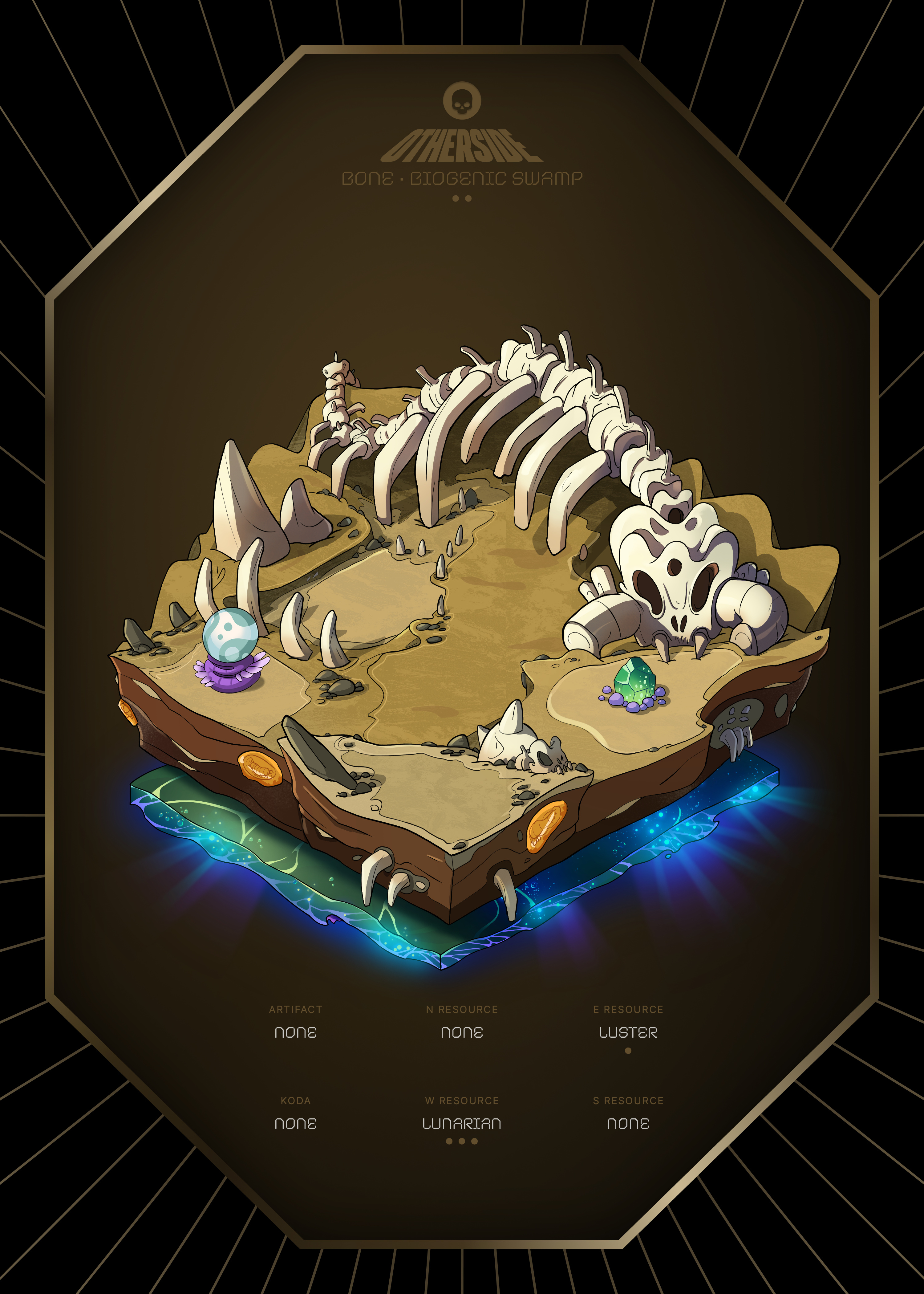 Otherdeed #9500 — Bone