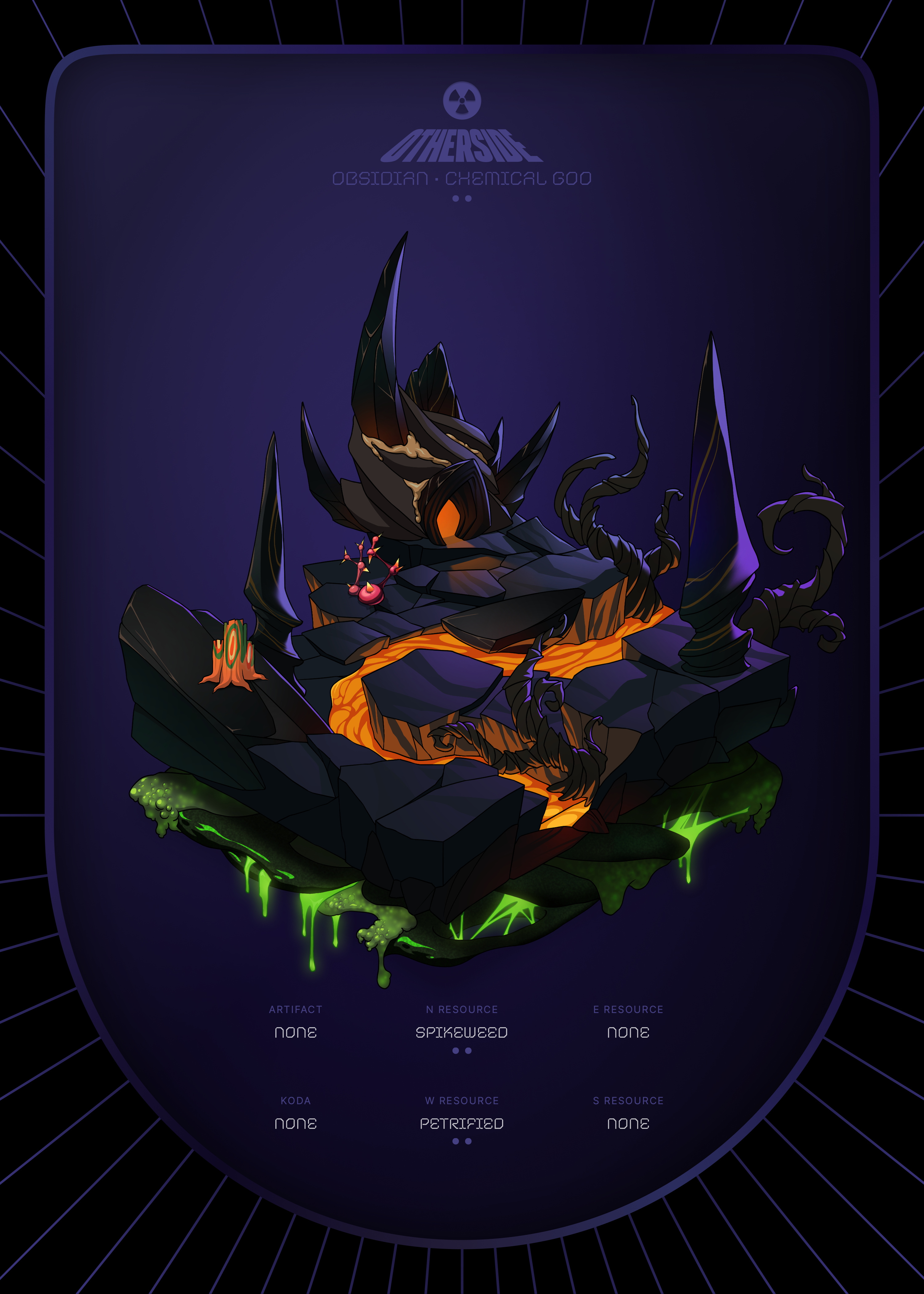 Otherdeed #19176 — Obsidian