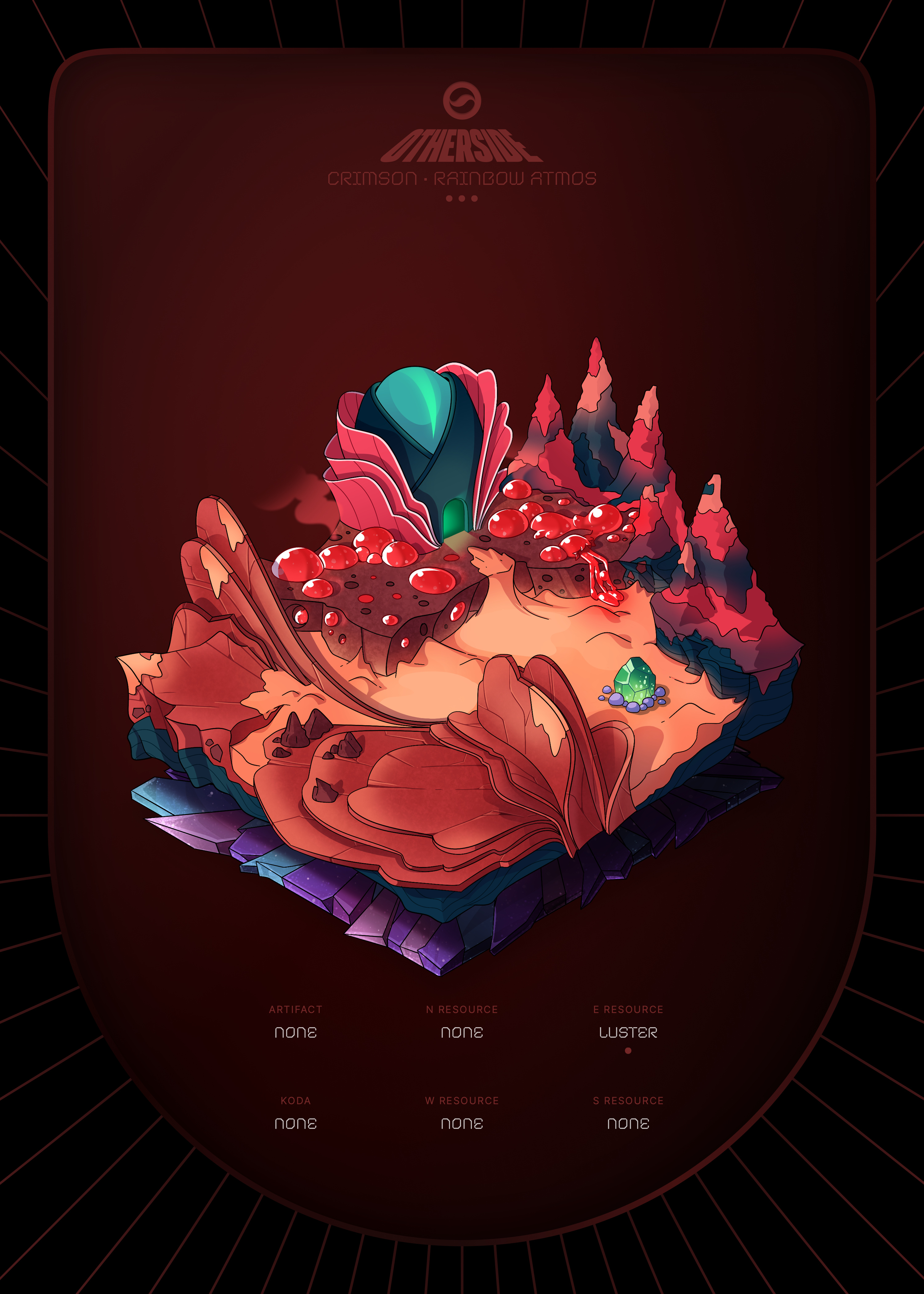 Otherdeed #66954 — Crimson