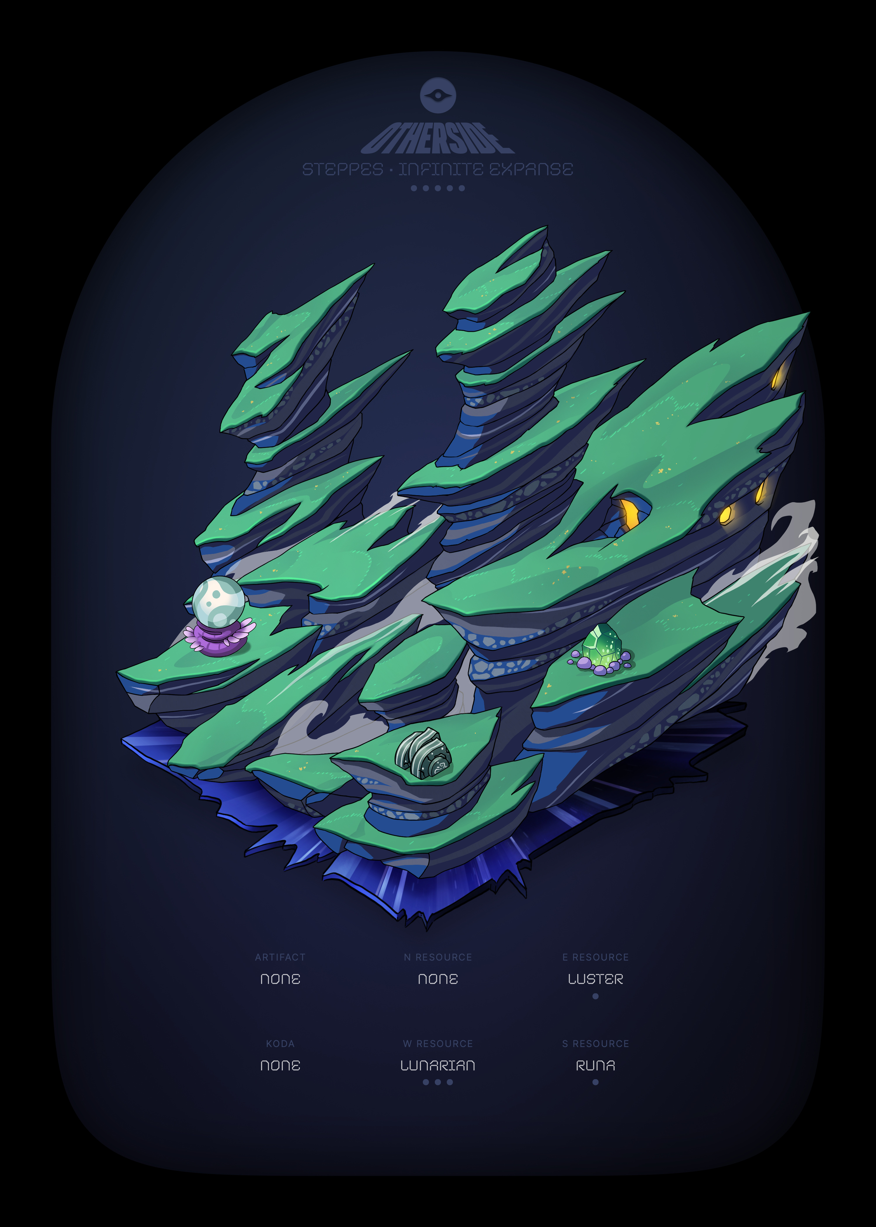 Otherdeed #53128 — Steppes