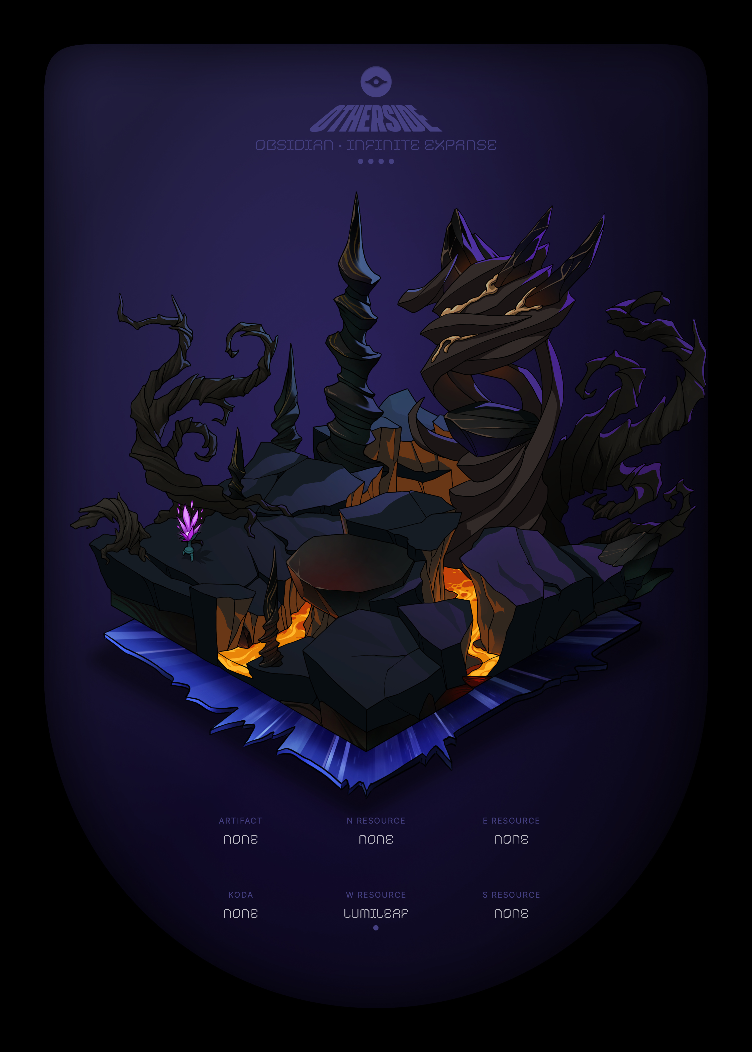 Otherdeed #42949 — Obsidian