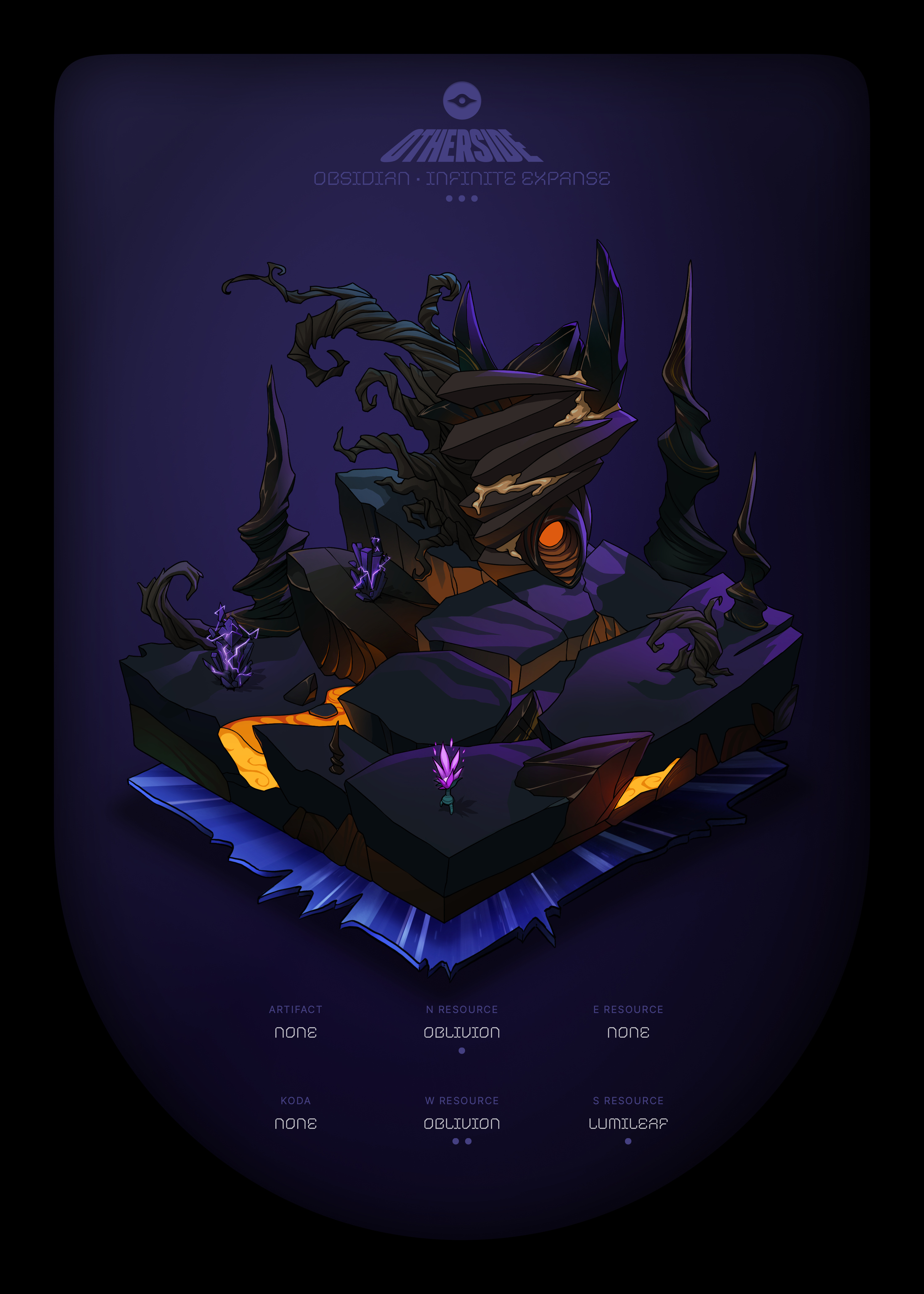 Otherdeed #47716 — Obsidian