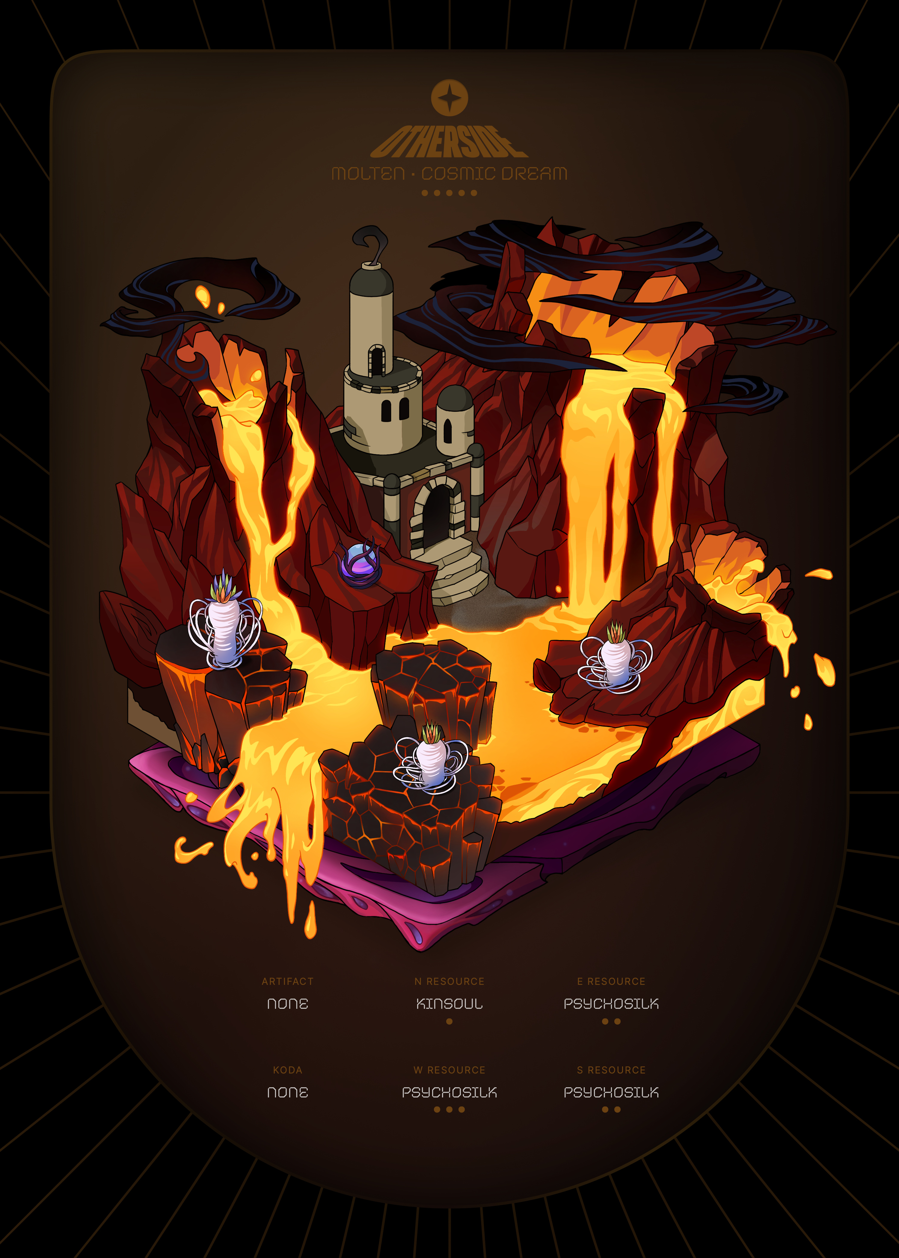 Otherdeed #34789 — Molten
