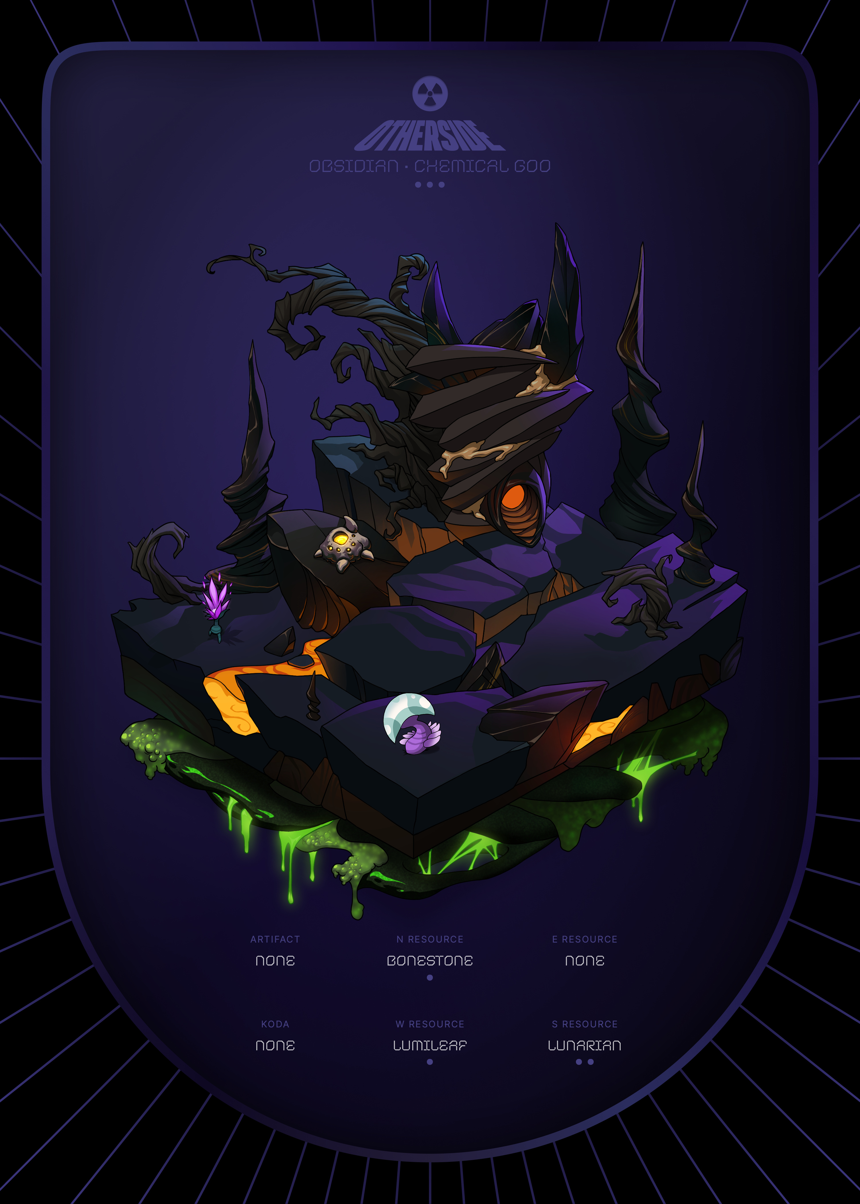 Otherdeed #27977 — Obsidian