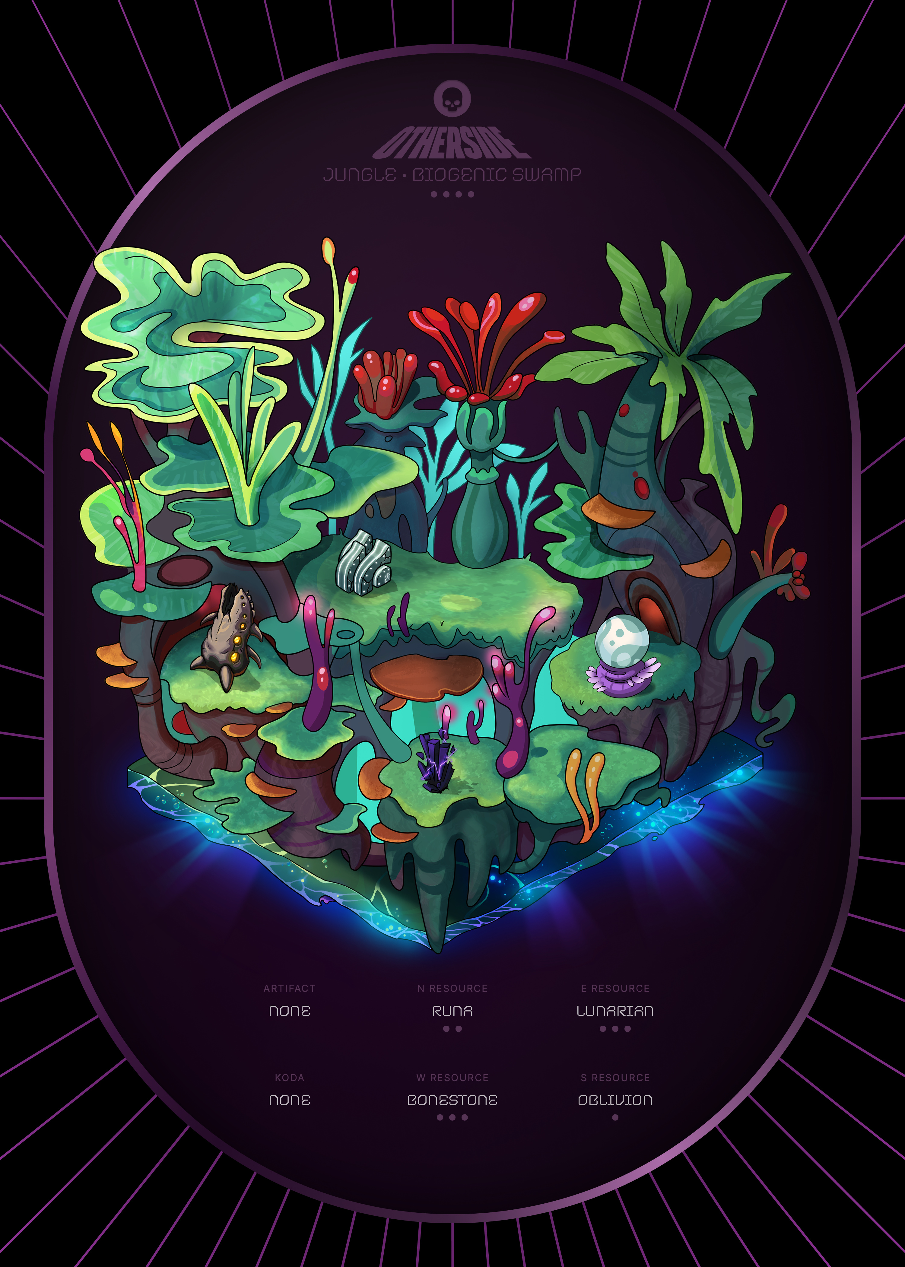 Otherdeed #7468 — Jungle