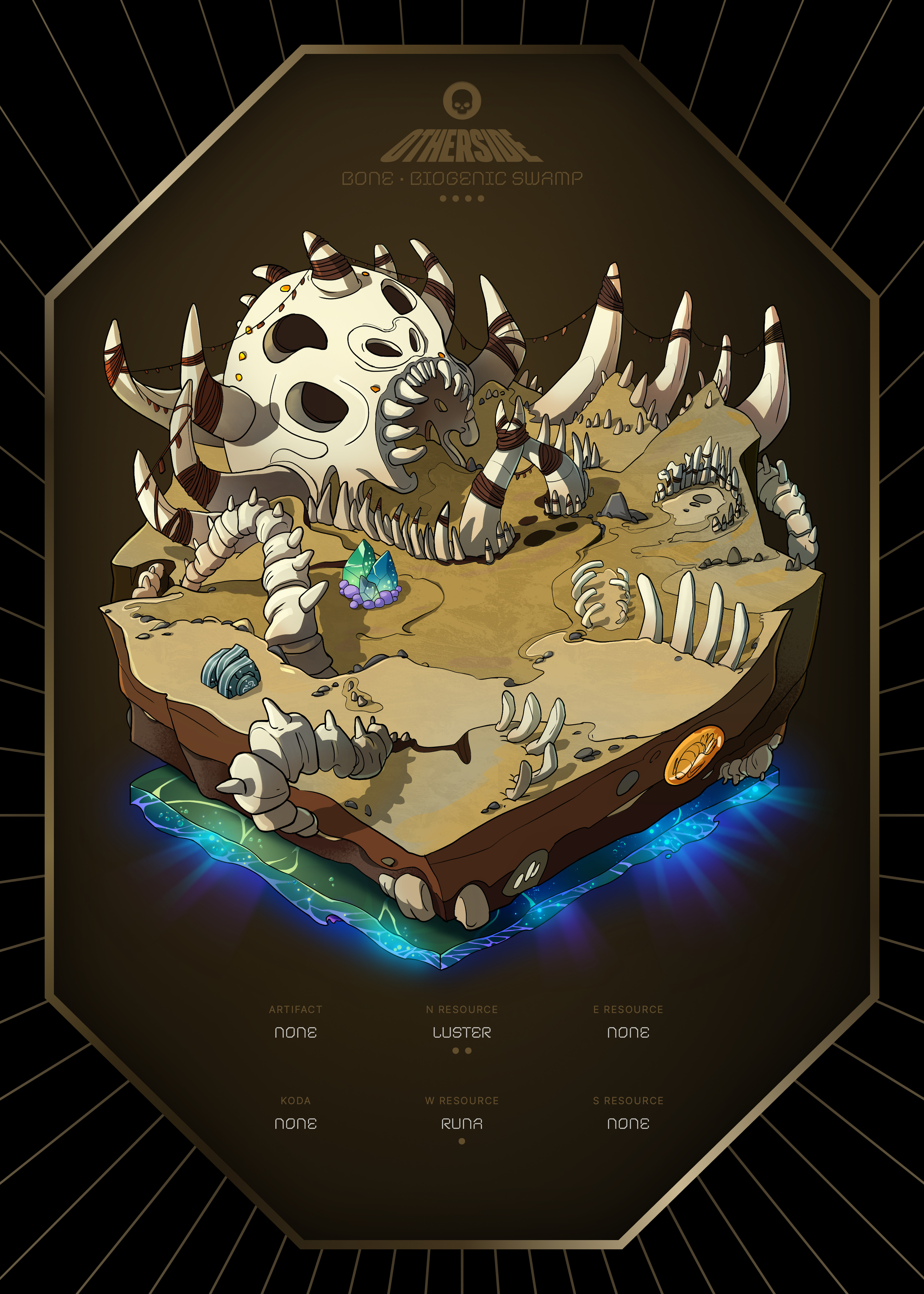 Otherdeed #2392 — Bone