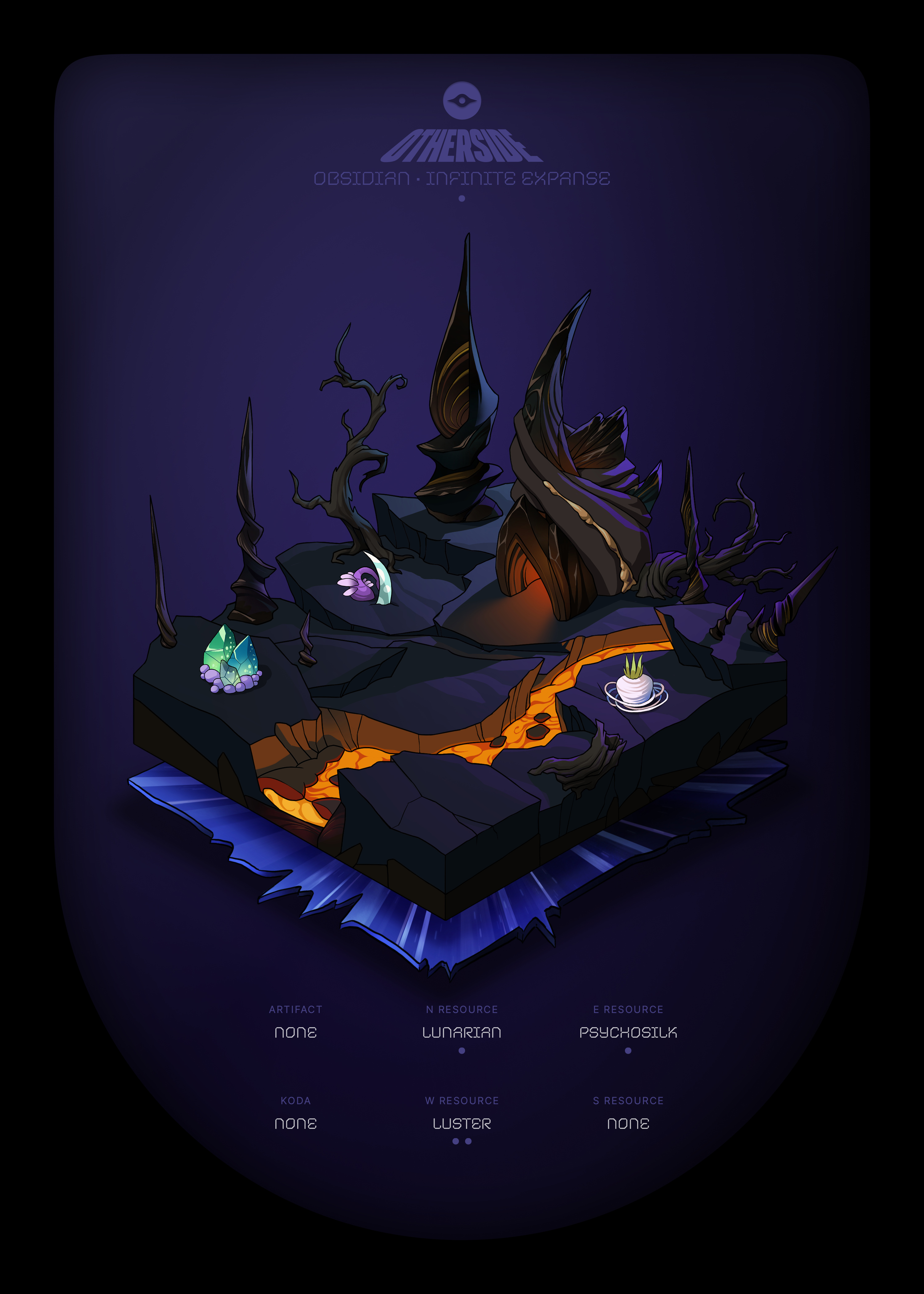 Otherdeed #44379 — Obsidian