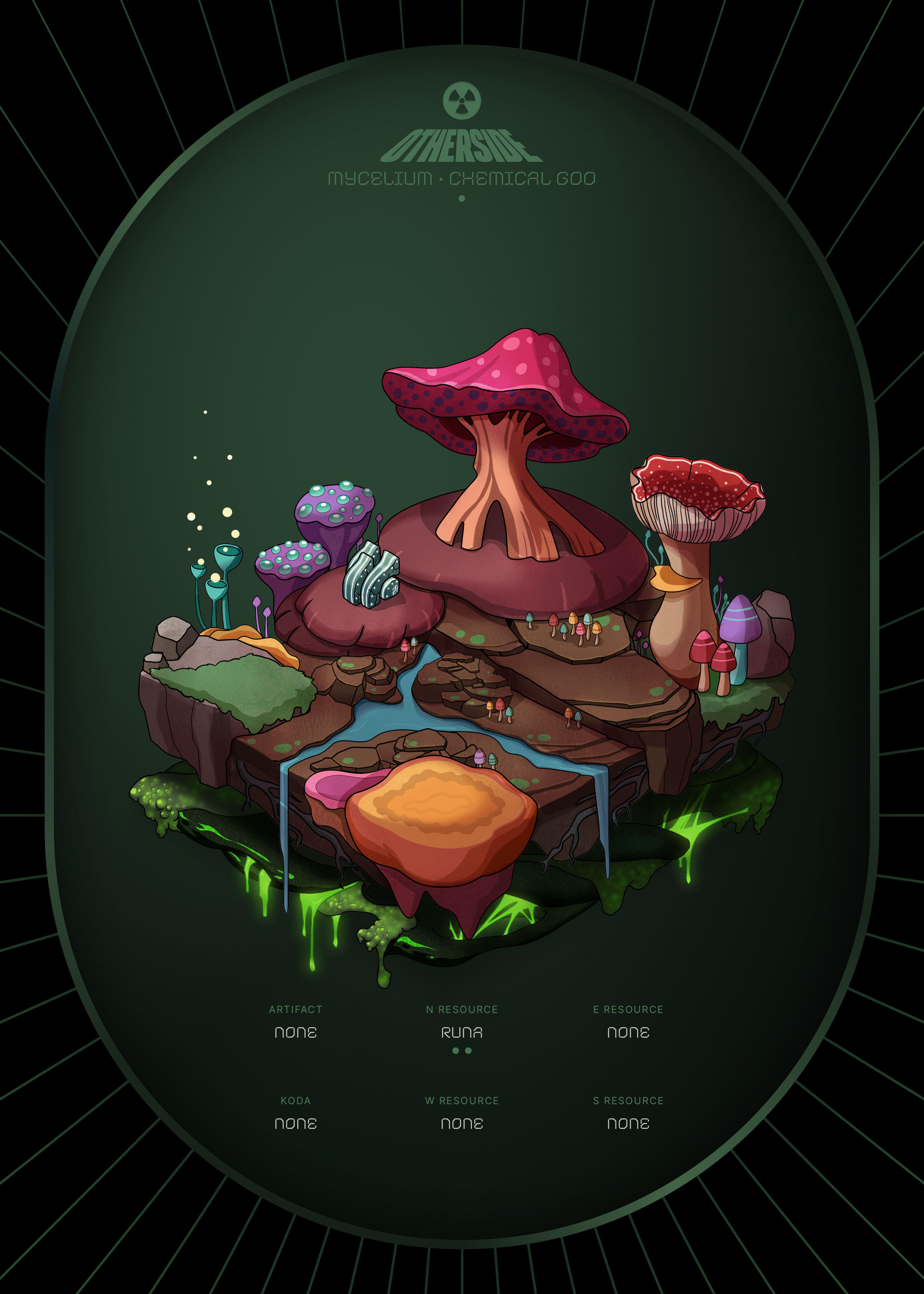 Otherdeed #15801 — Mycelium